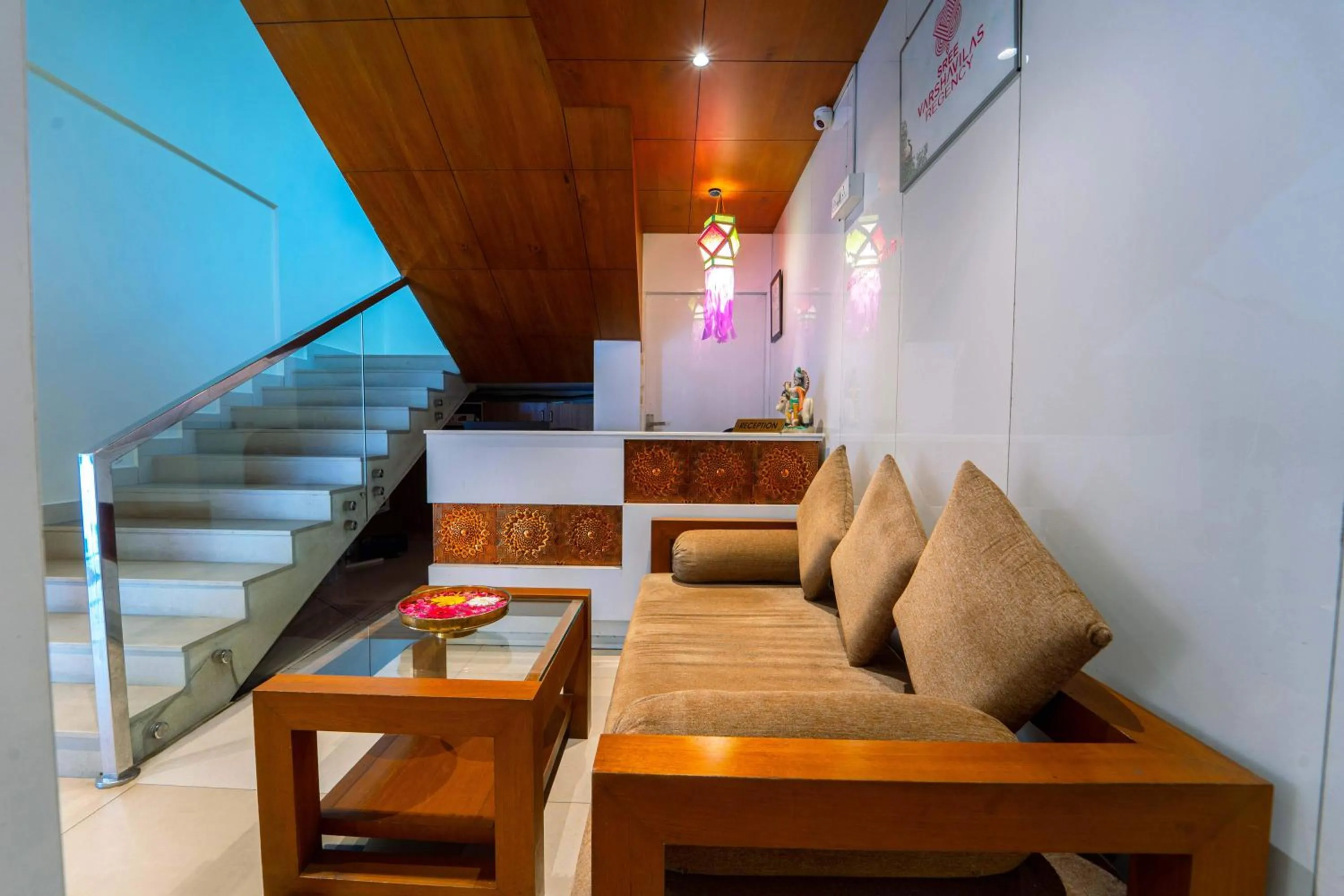 Seating area in Treebo Sree Varshavilas Regency, 2 Mins From Guruvayoor Temple