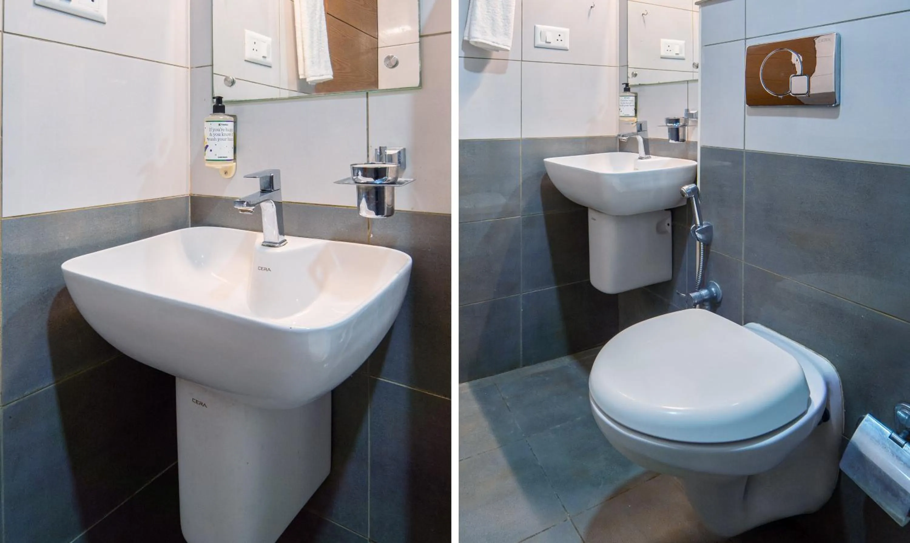 Bathroom in Treebo Sree Varshavilas Regency, 2 Mins From Guruvayoor Temple