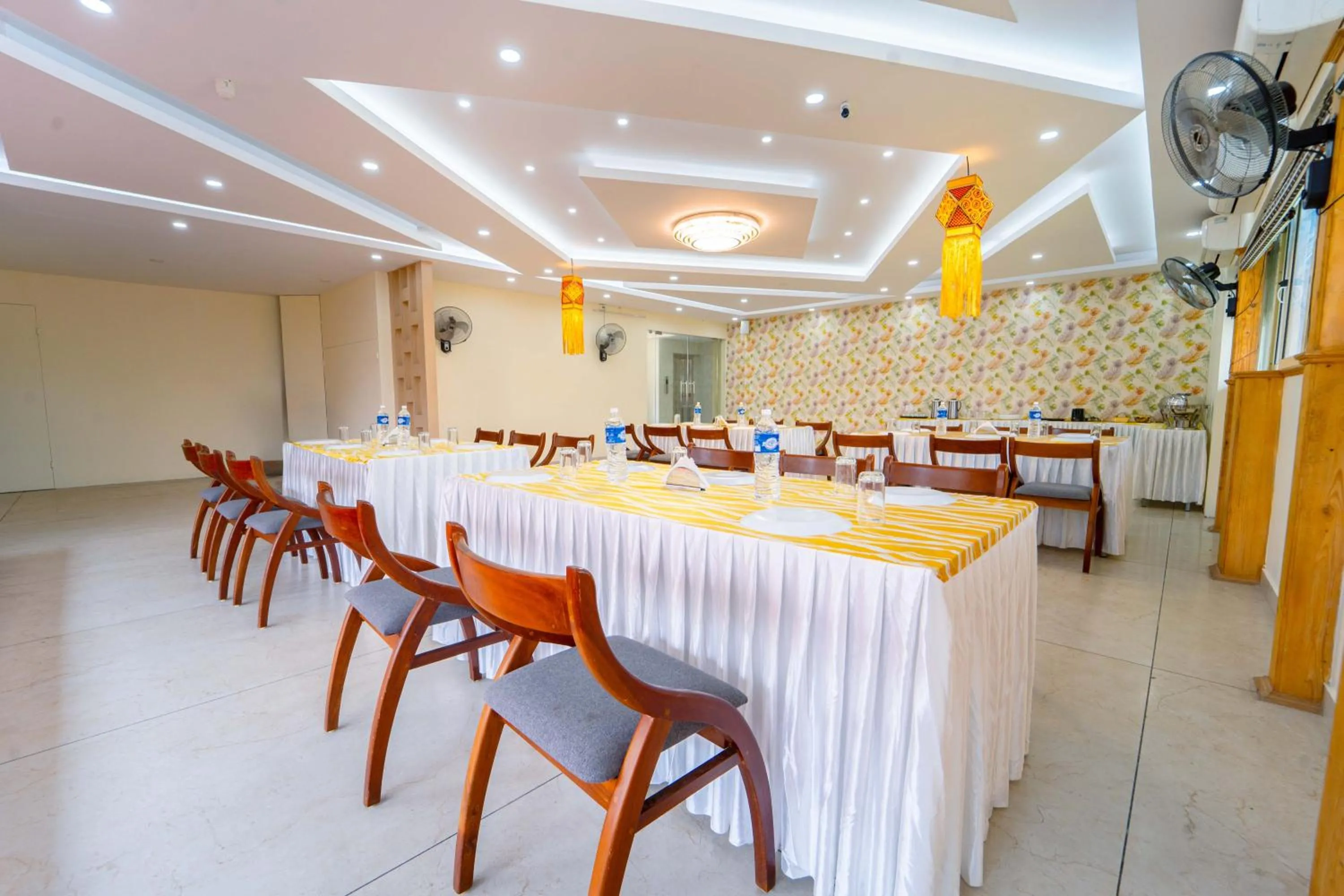 Dining area in Treebo Sree Varshavilas Regency, 2 Mins From Guruvayoor Temple