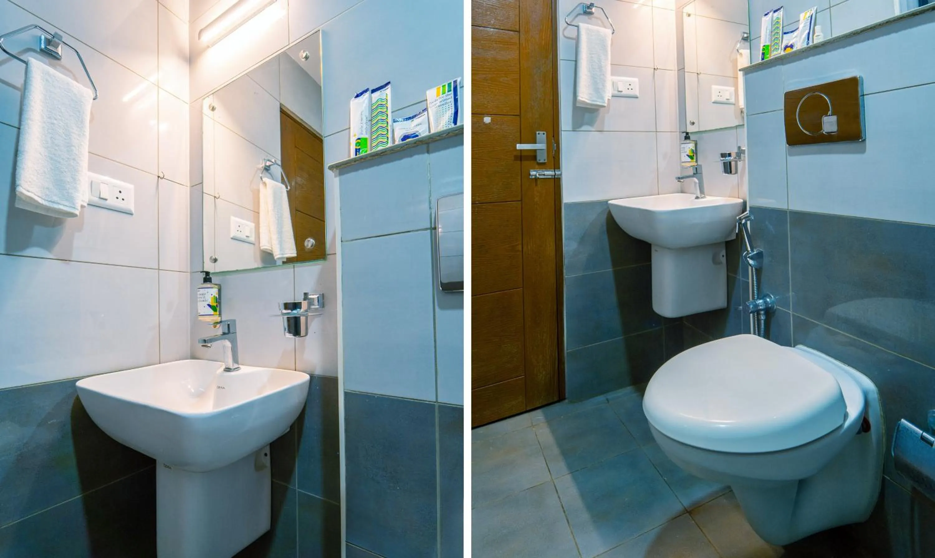 Bathroom in Treebo Sree Varshavilas Regency, 2 Mins From Guruvayoor Temple