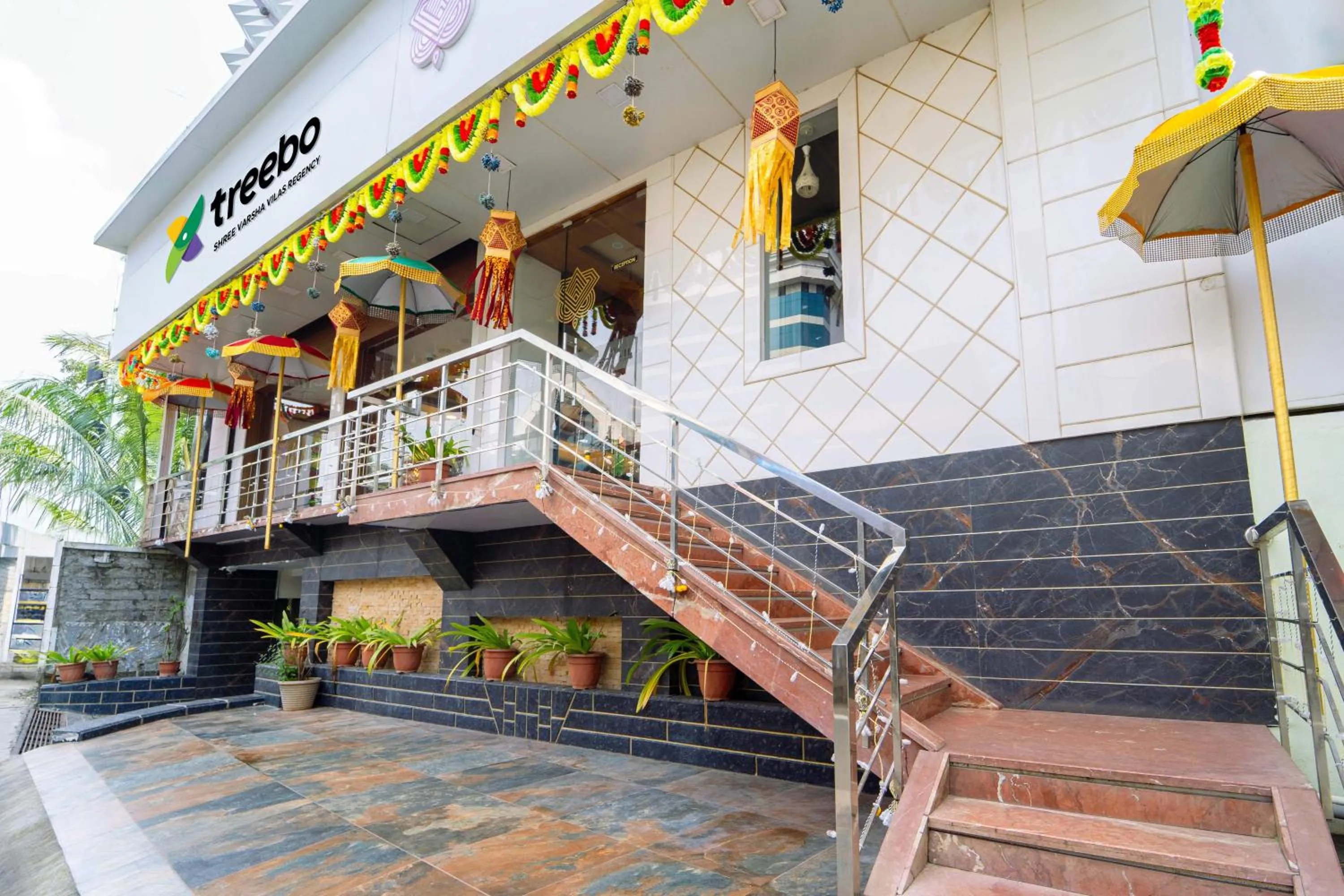 Facade/entrance in Treebo Sree Varshavilas Regency, 2 Mins From Guruvayoor Temple