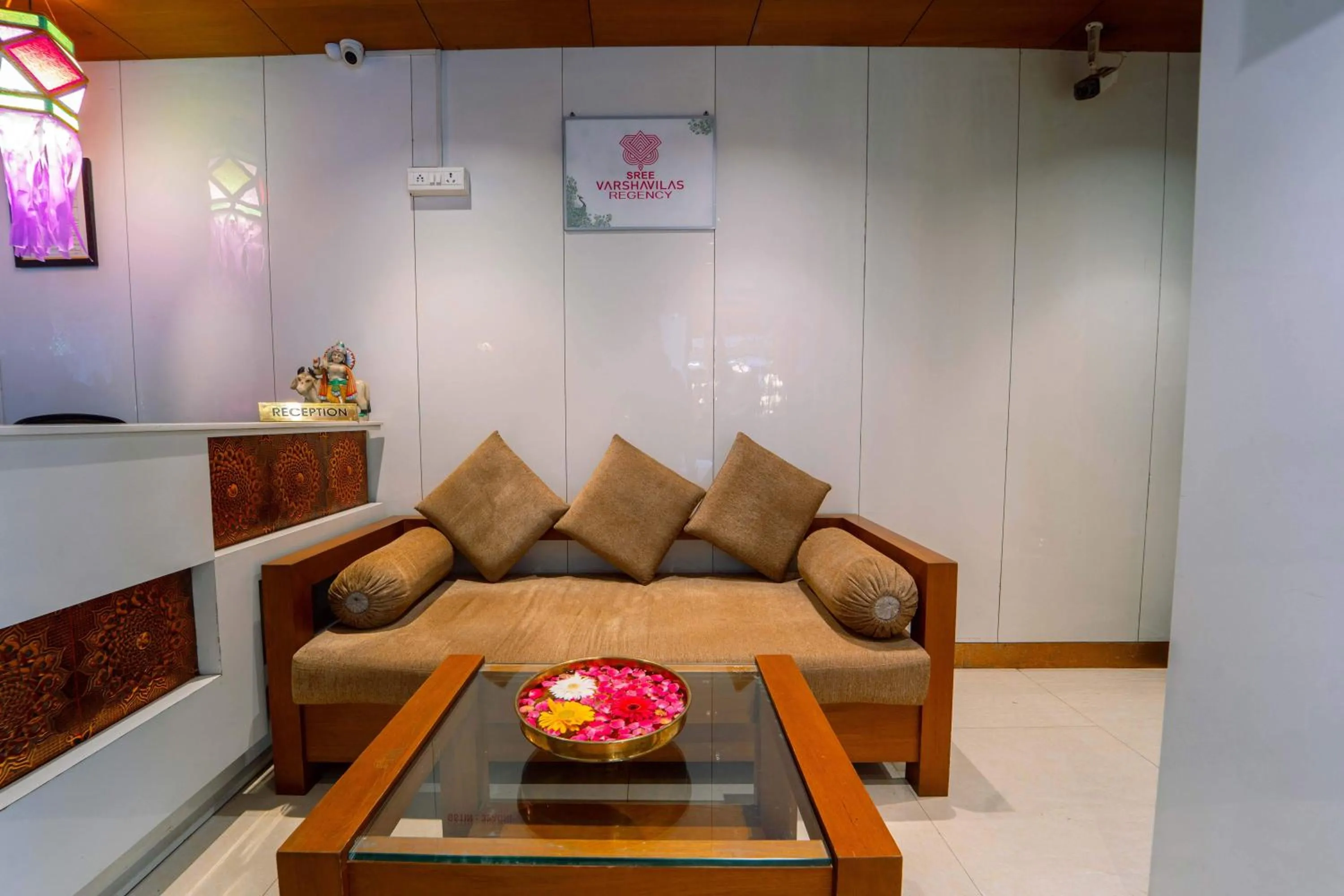 Seating area in Treebo Sree Varshavilas Regency, 2 Mins From Guruvayoor Temple