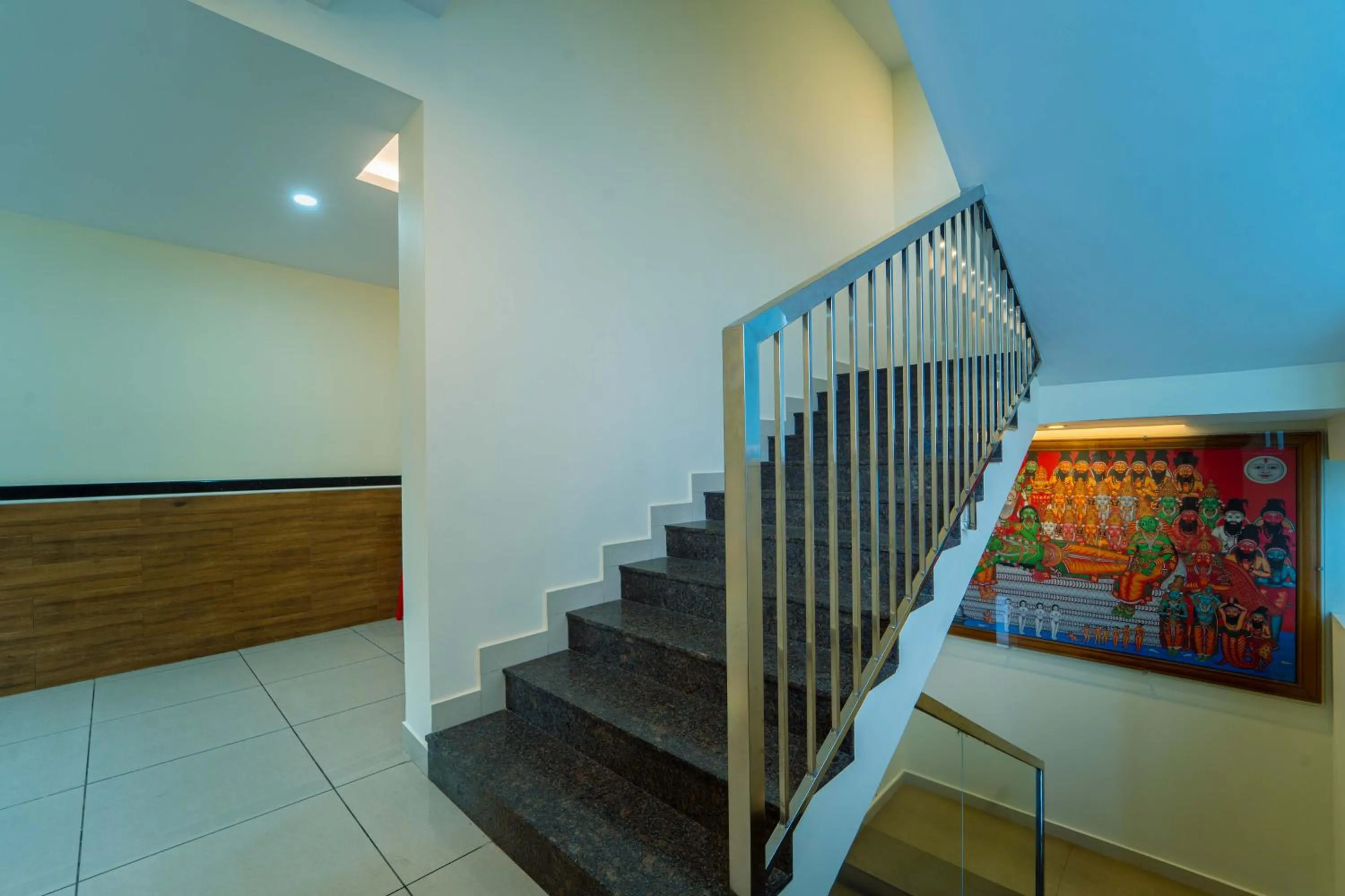 Lobby or reception in Treebo Sree Varshavilas Regency, 2 Mins From Guruvayoor Temple