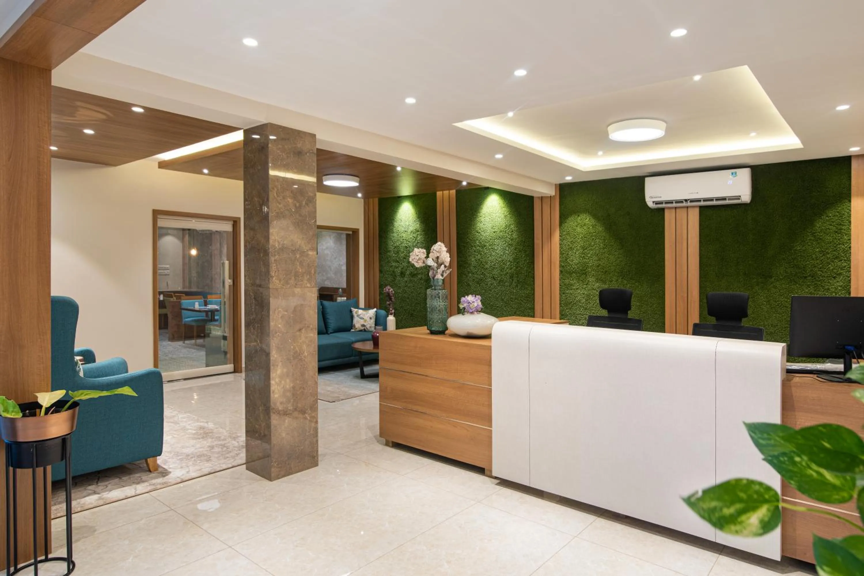 Lobby or reception in Time Square Boutique Hotel & Spa