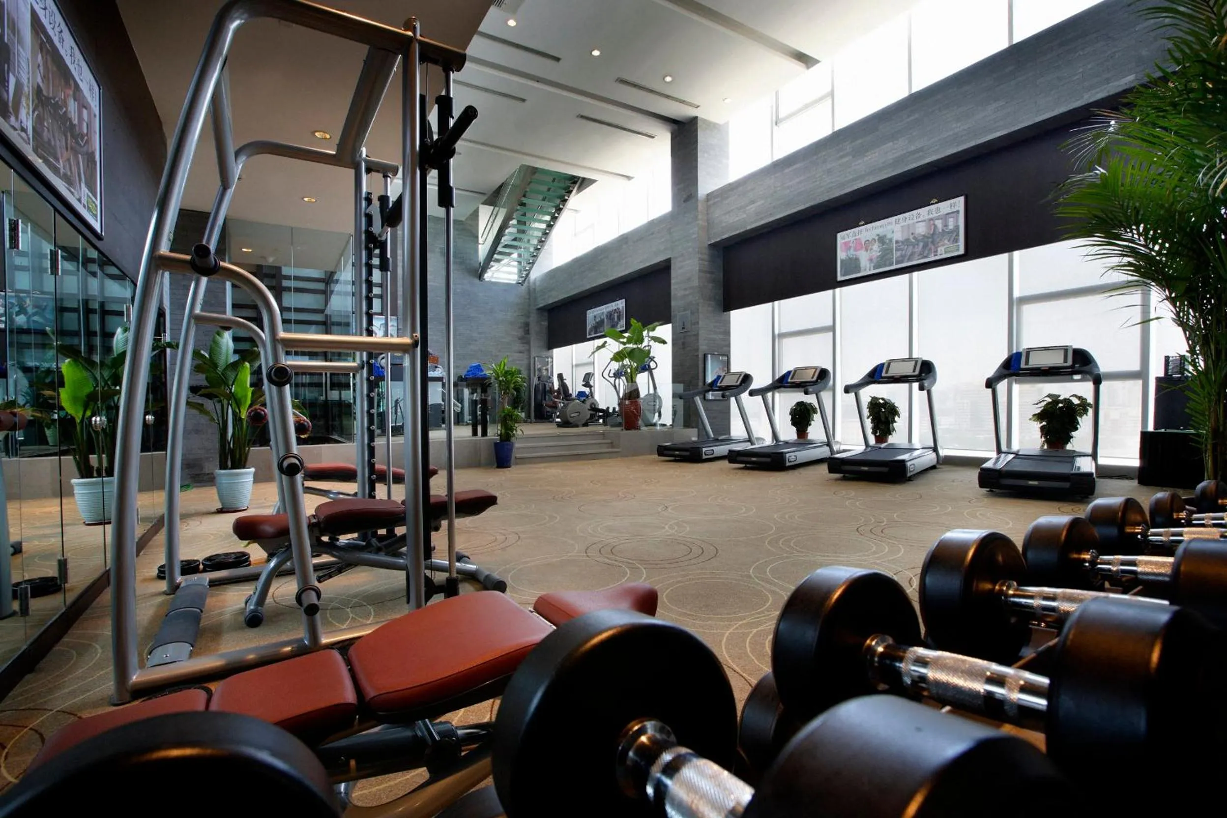 Fitness centre/facilities in Crowne Plaza Beijing Sun Palace, an IHG Hotel