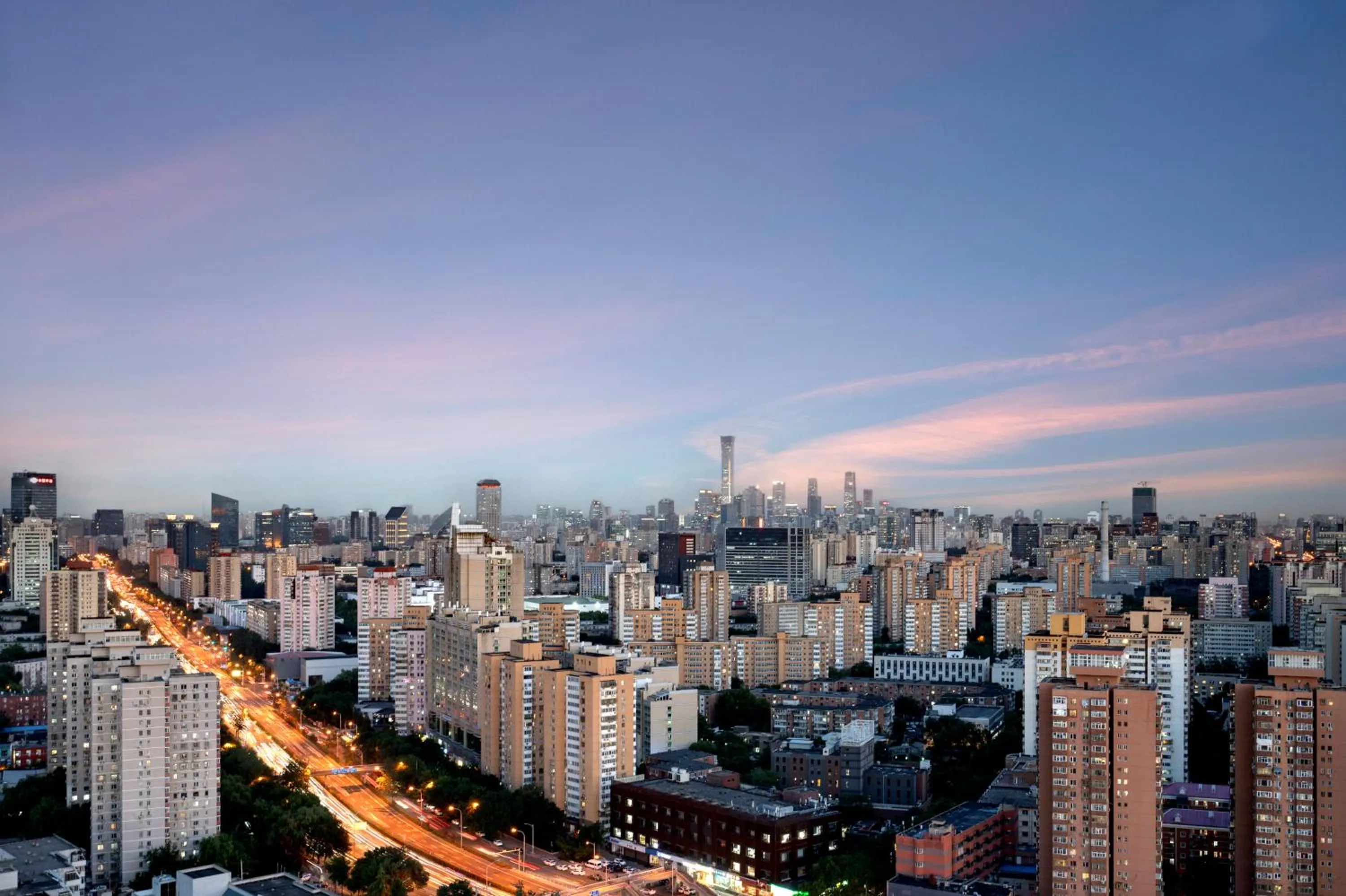 City view in Crowne Plaza Beijing Sun Palace, an IHG Hotel