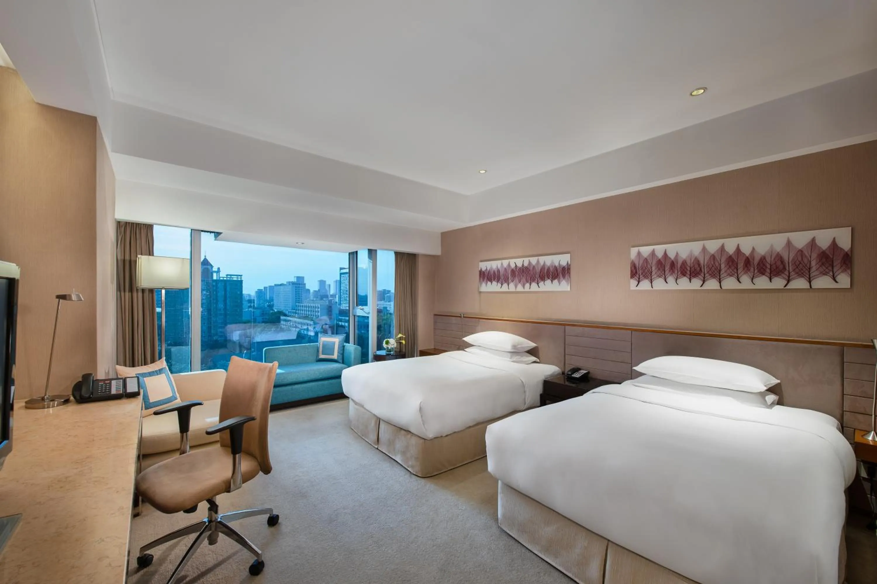 View (from property/room), Bed in Crowne Plaza Beijing Sun Palace, an IHG Hotel