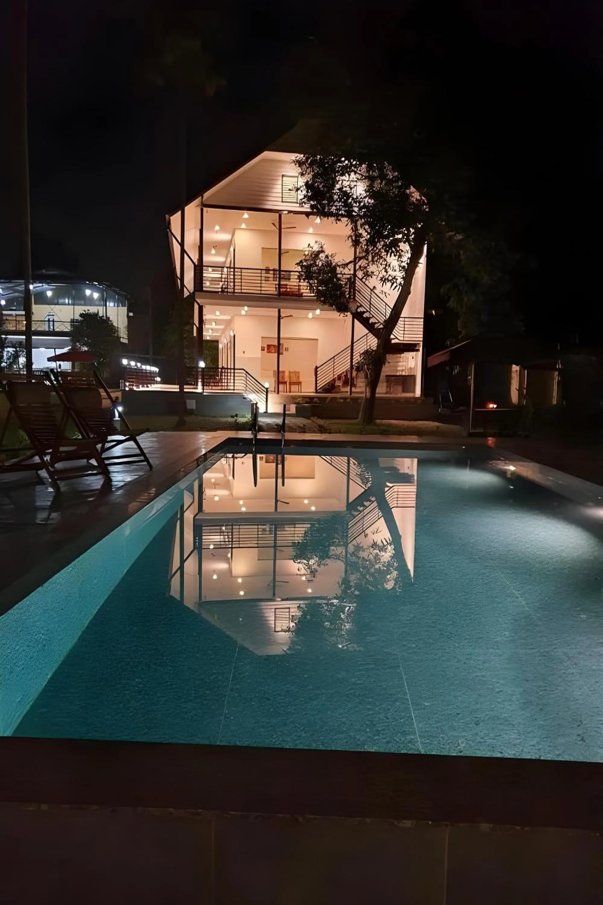 Swimming pool in Lhasa Ayurveda and Wellness Resort - A BluSalzz Collection, Kochi, Kerala