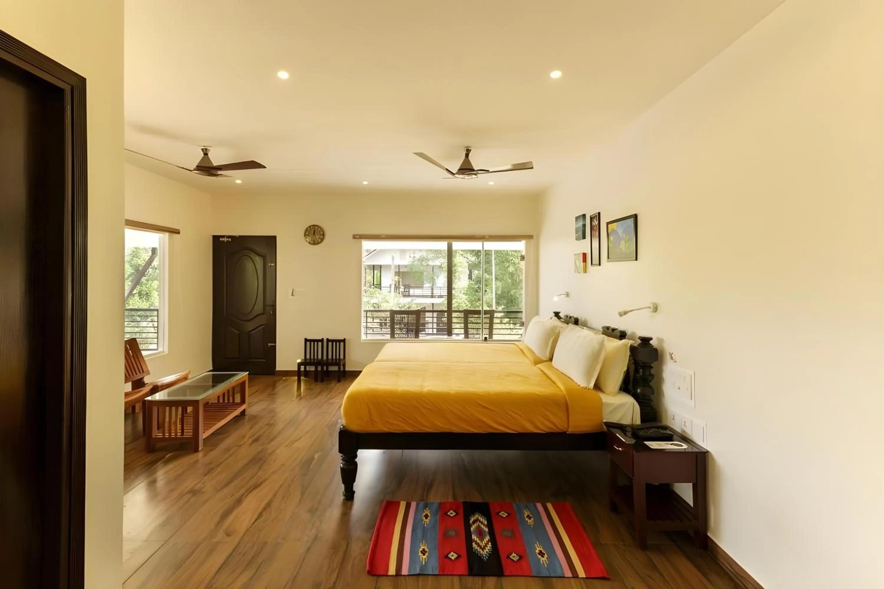 Bed in Lhasa Ayurveda and Wellness Resort - A BluSalzz Collection, Kochi, Kerala