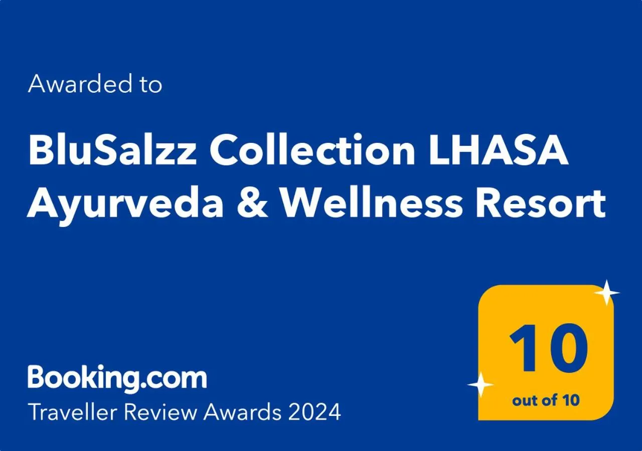 Certificate/Award in Lhasa Ayurveda and Wellness Resort - A BluSalzz Collection, Kochi, Kerala