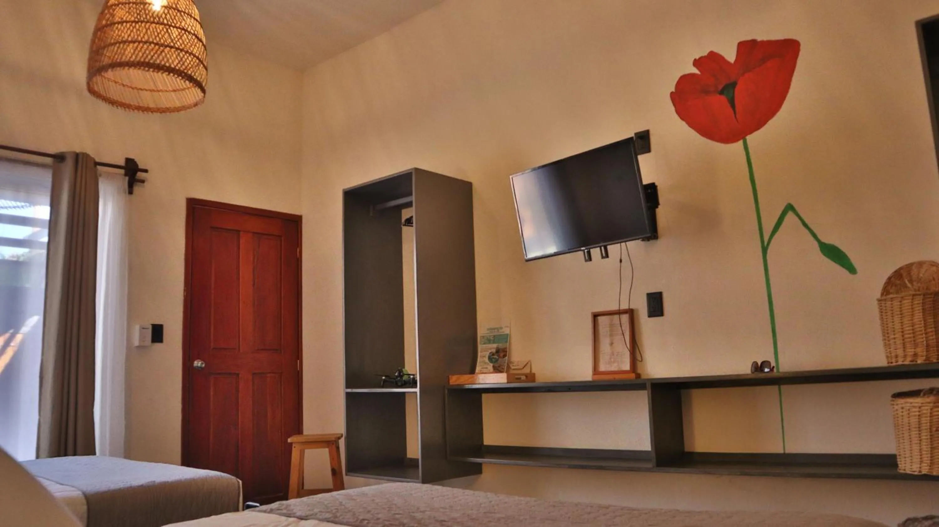 Bed in Hotel Sur Bacalar