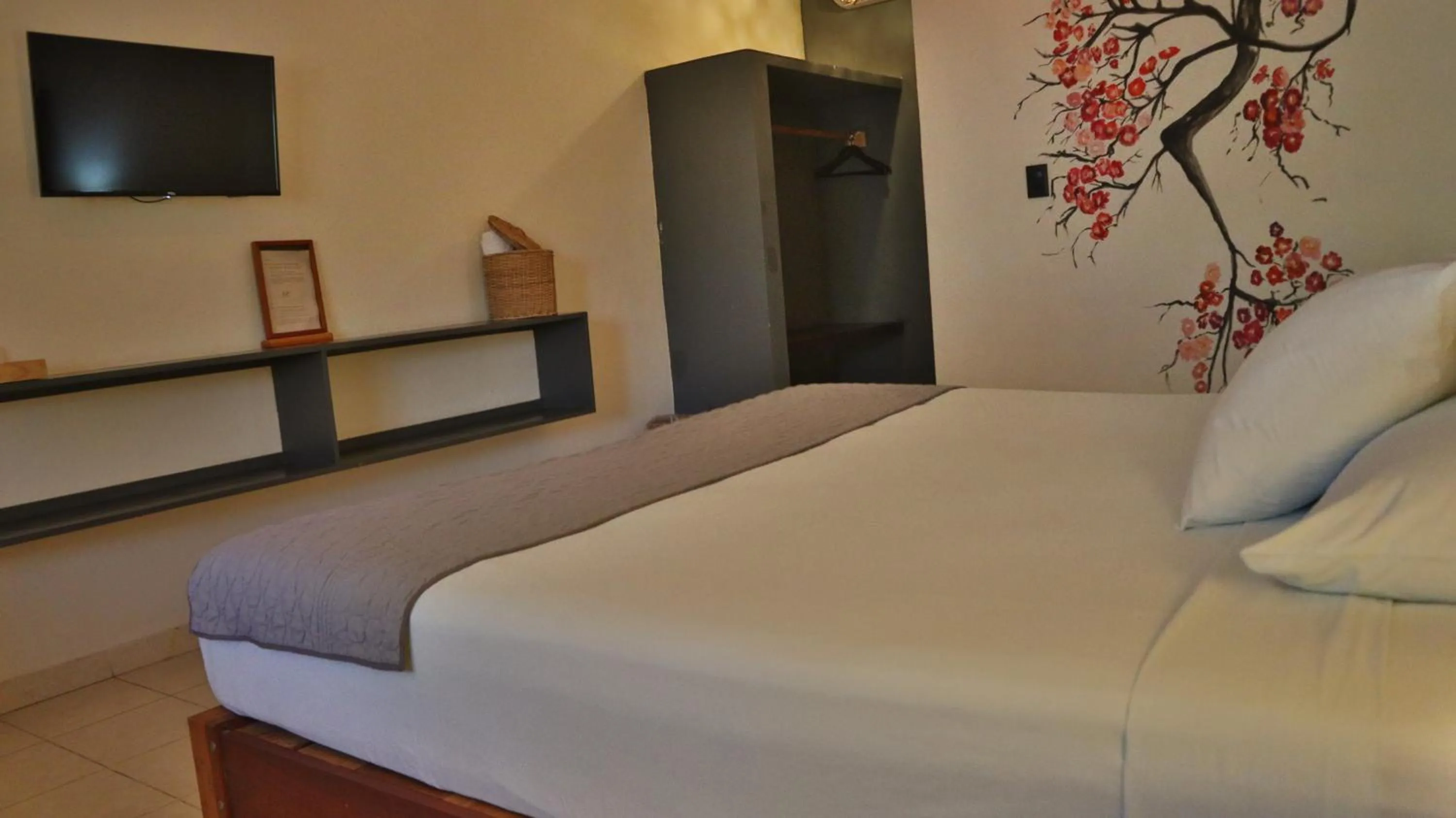 Bed in Hotel Sur Bacalar