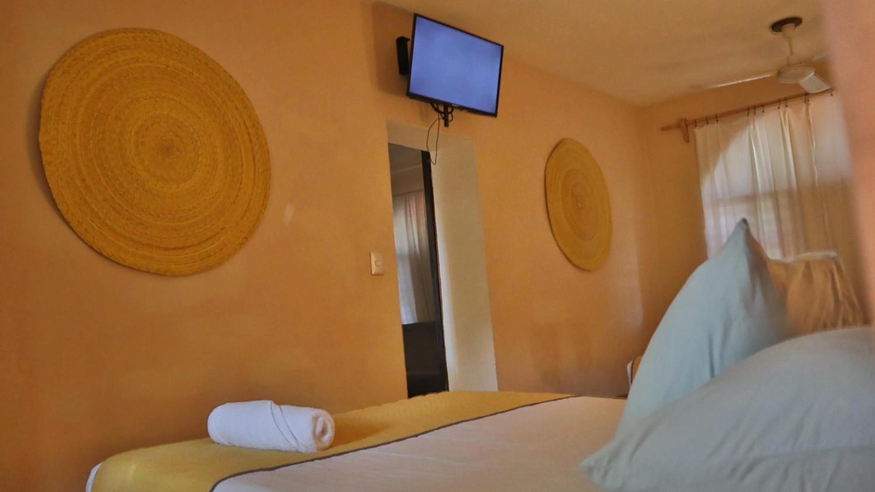 Bed in Hotel Sur Bacalar