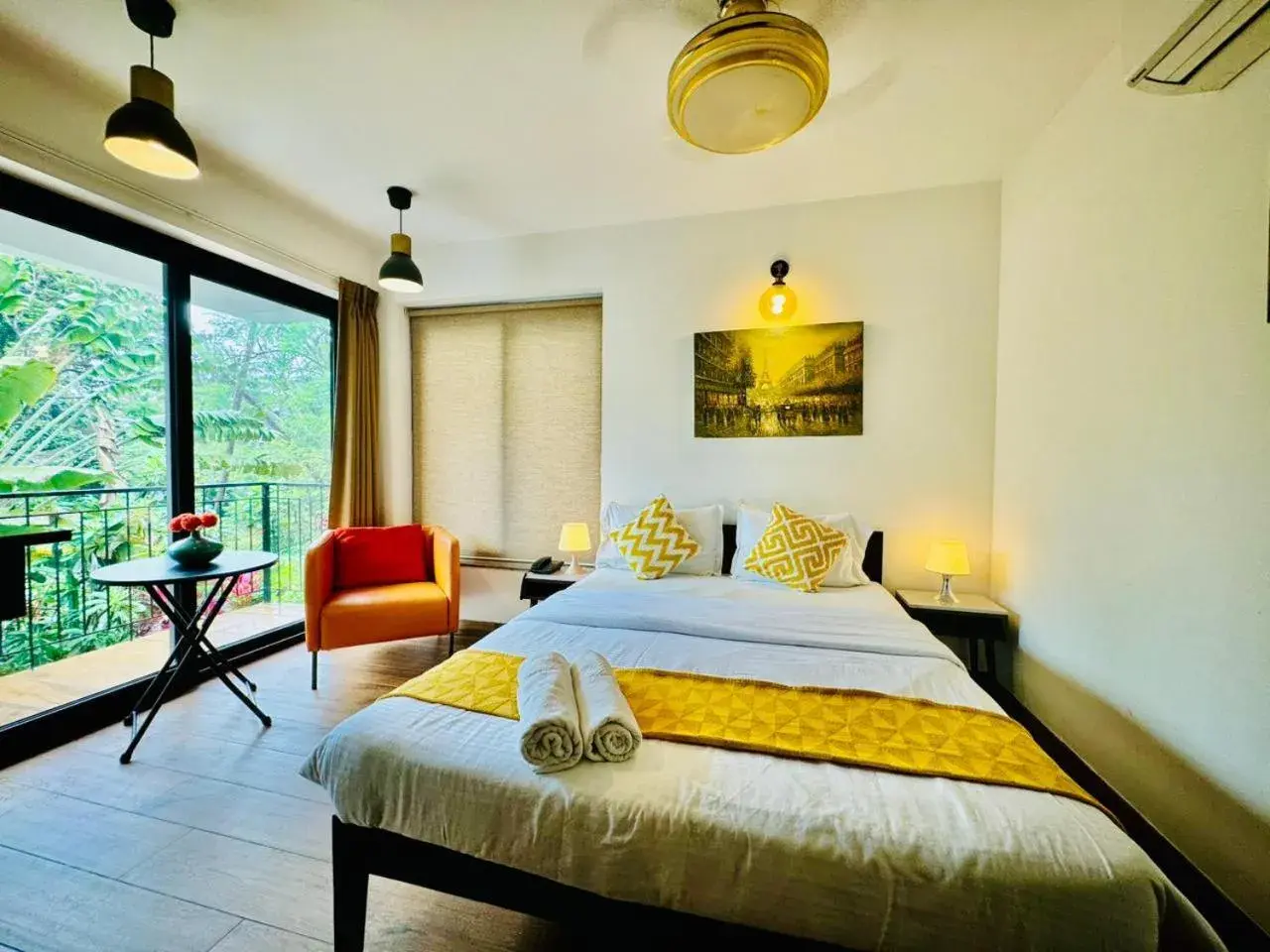Double Room with Pool View - single occupancy in HALF Hotel, Calangute Double Room with Pool View - single occupancy in HALF Hotel, Calangute