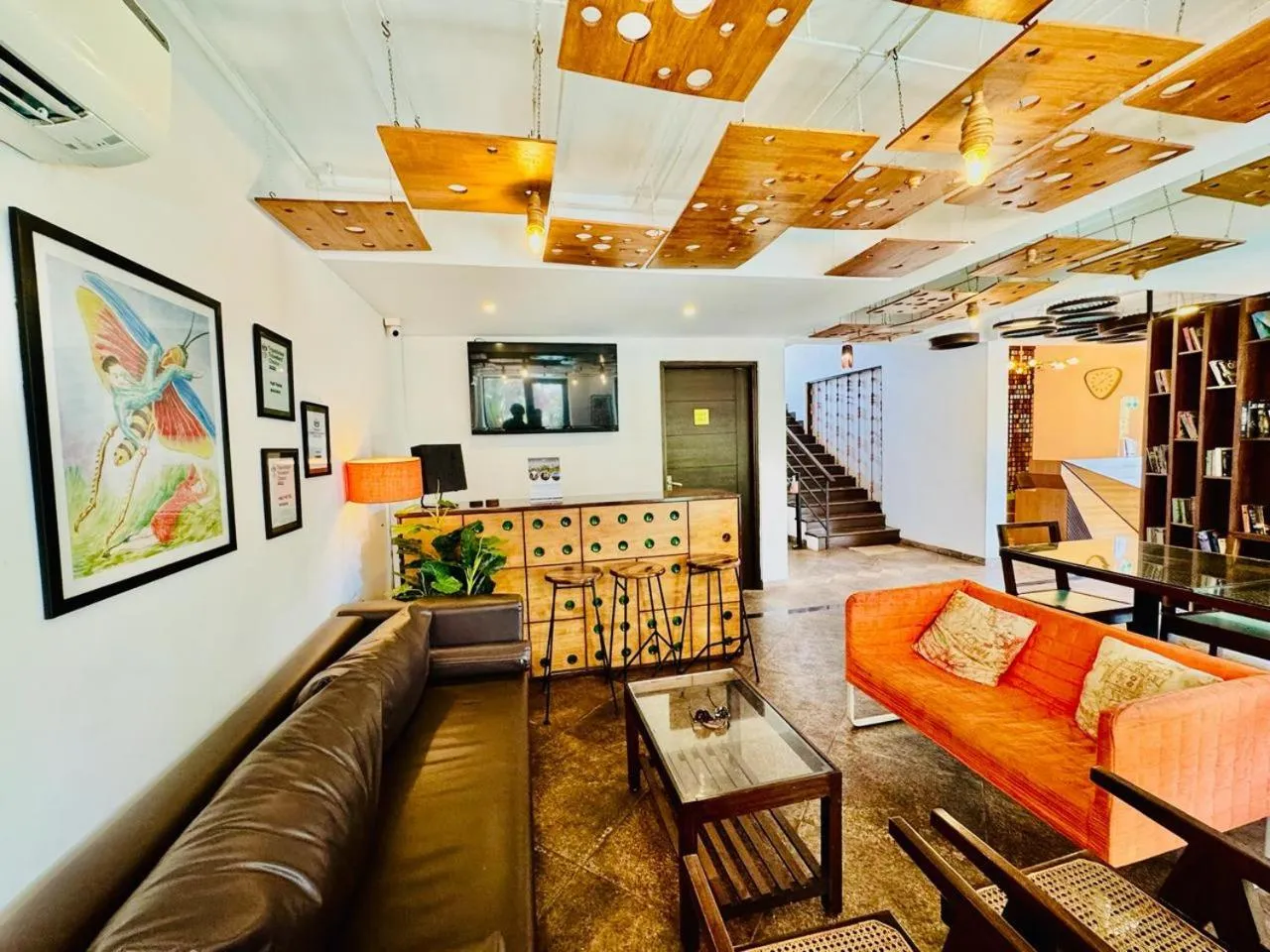 Breakfast in HALF Hotel, Calangute