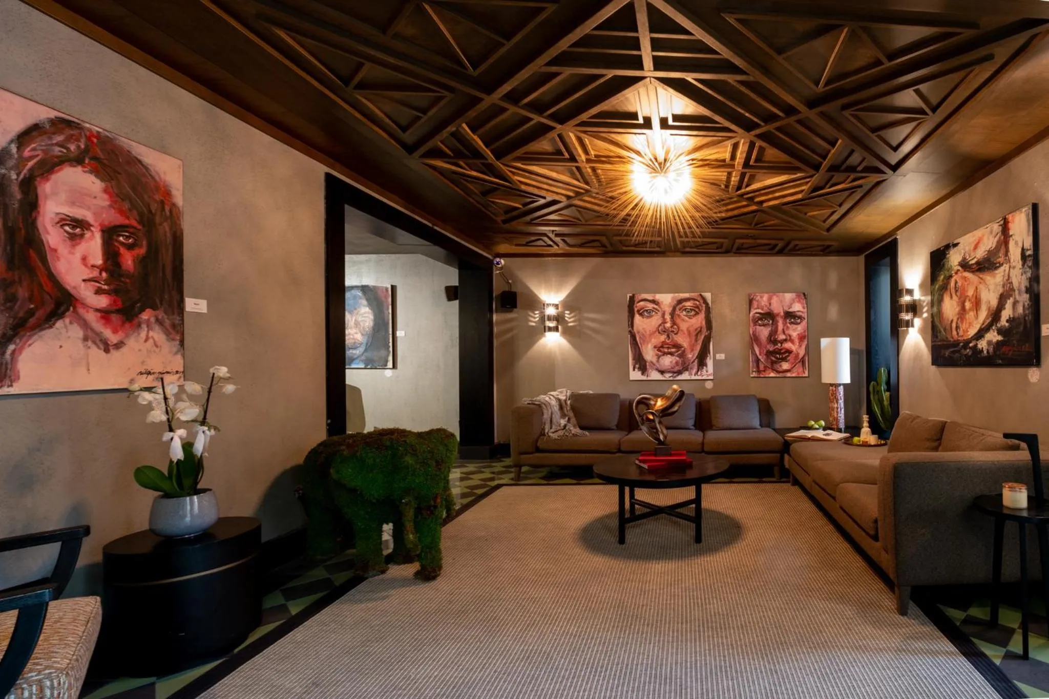 Lobby or reception in Root Karaköy