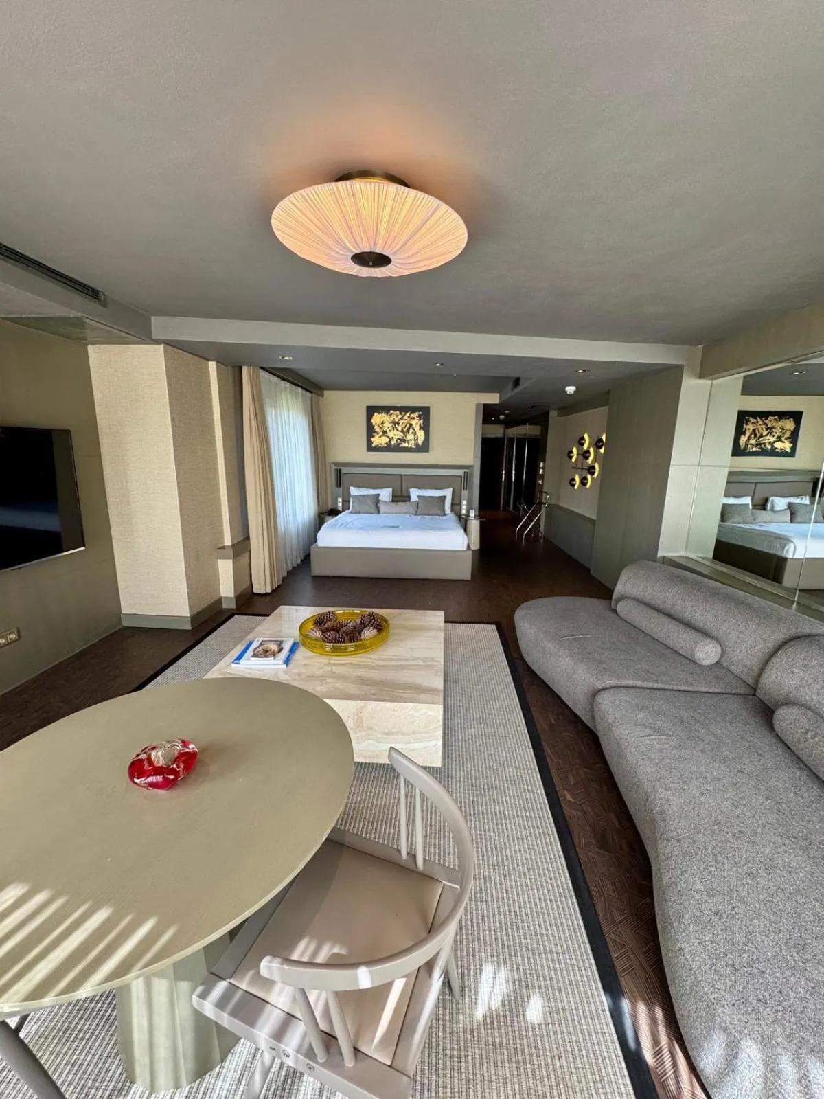 Photo of the whole room, Bed in Root Karaköy