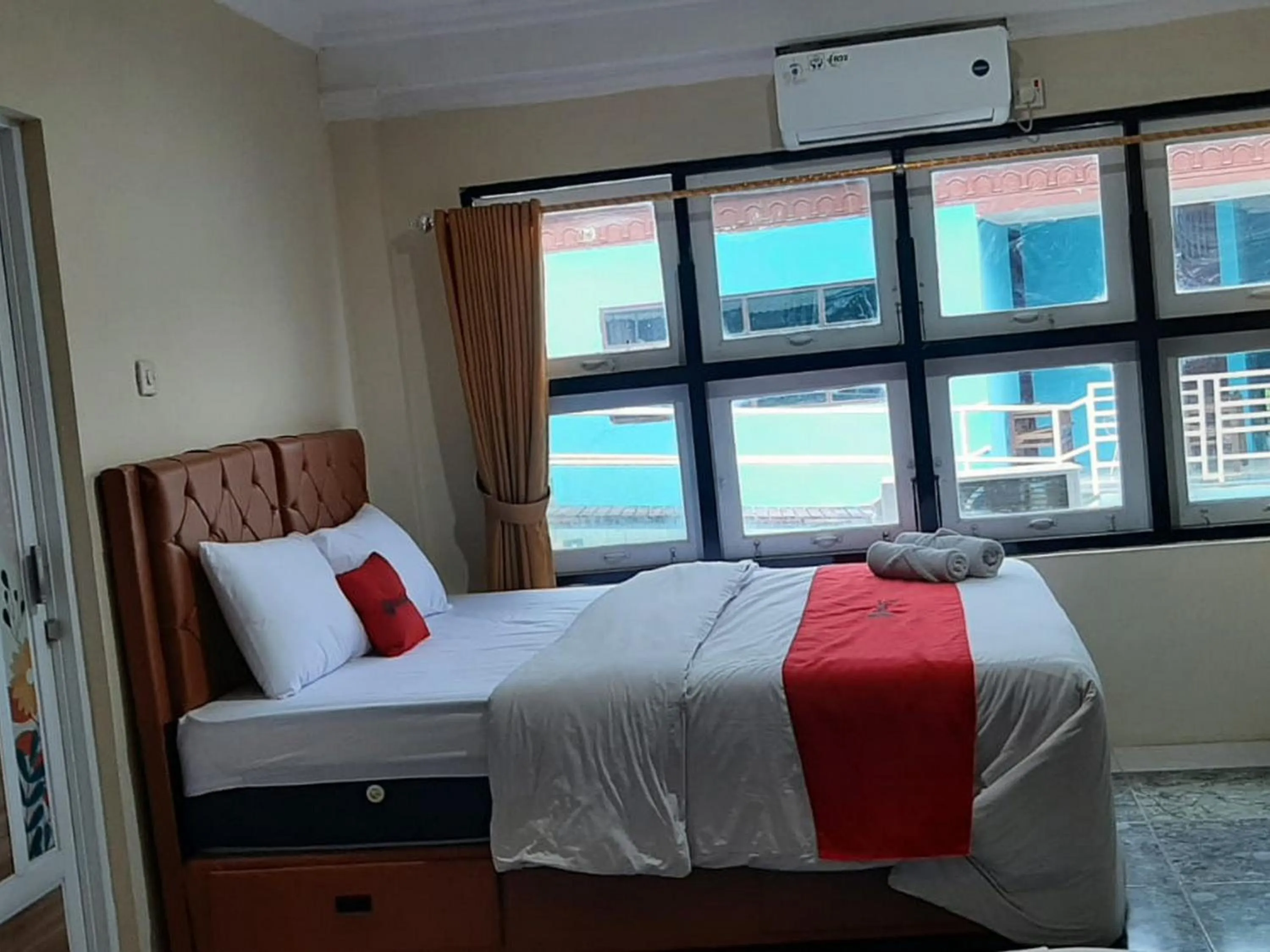 Bed in RedDoorz At Hotel Pakem Sari Kaliurang