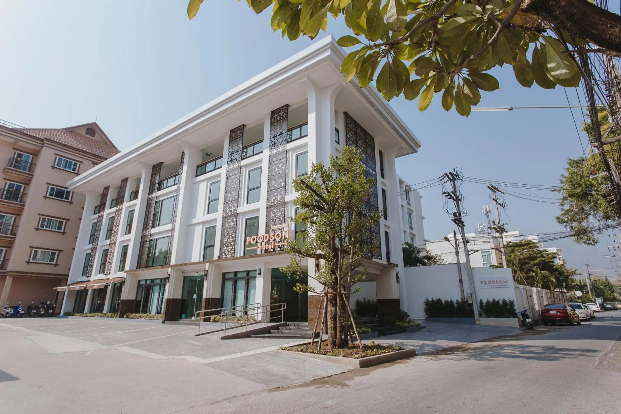 Property building in Poodson Hotel Chiangmai