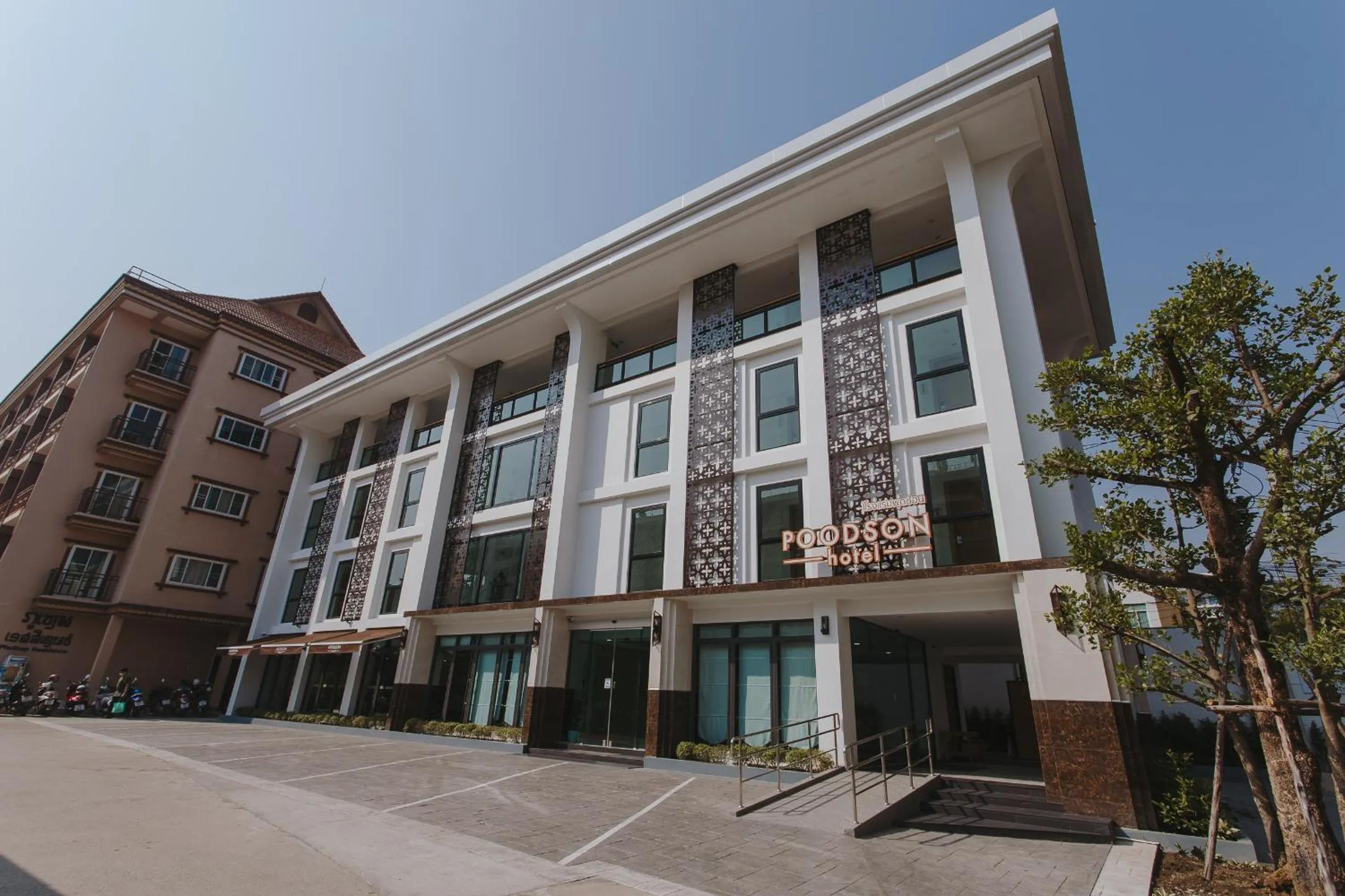 Property building in Poodson Hotel Chiangmai