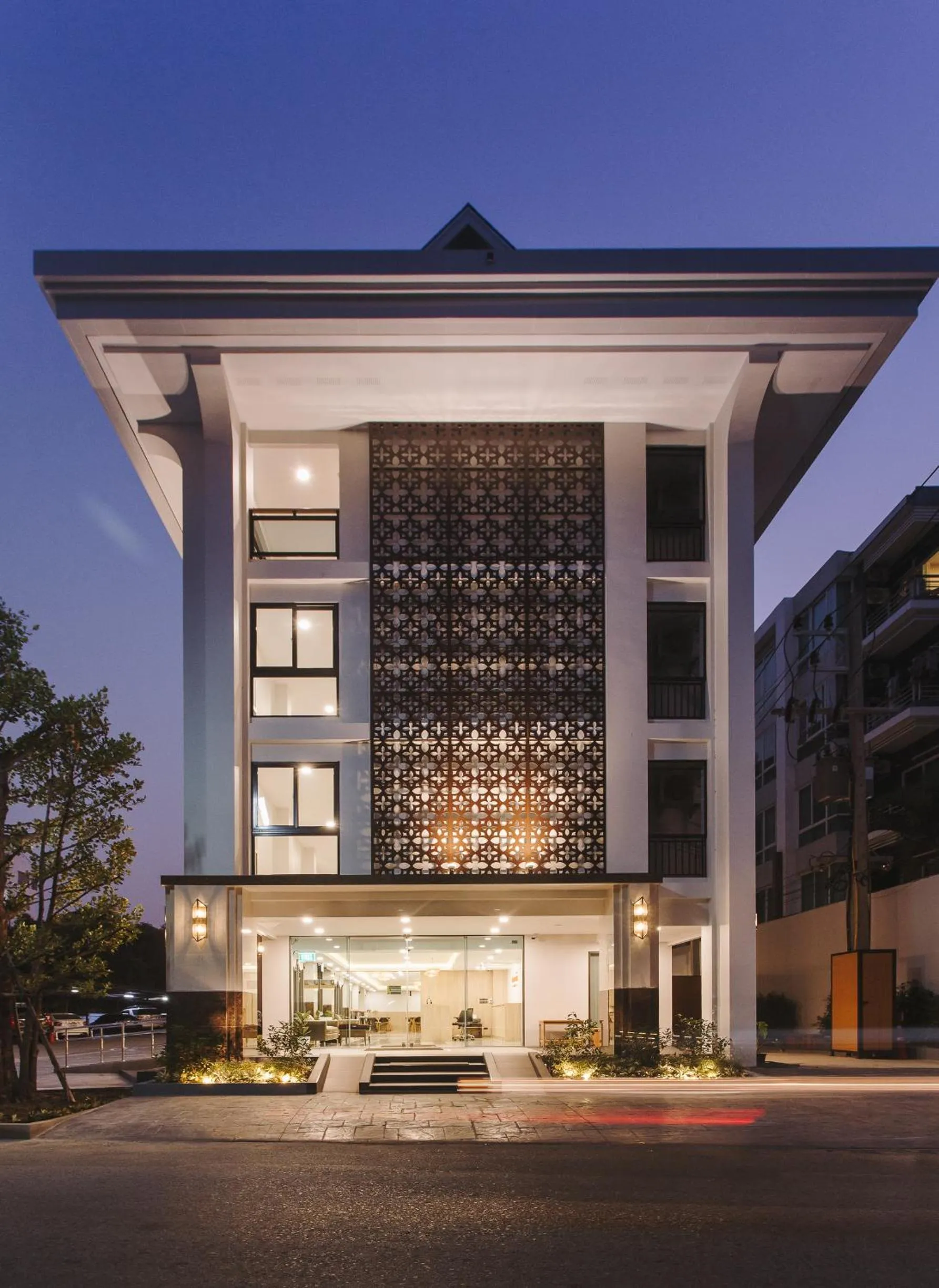 Property building in Poodson Hotel Chiangmai