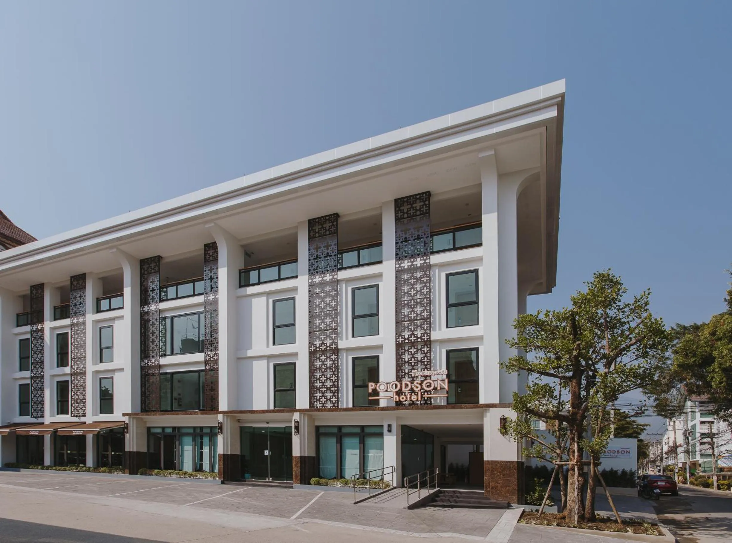 Property building in Poodson Hotel Chiangmai