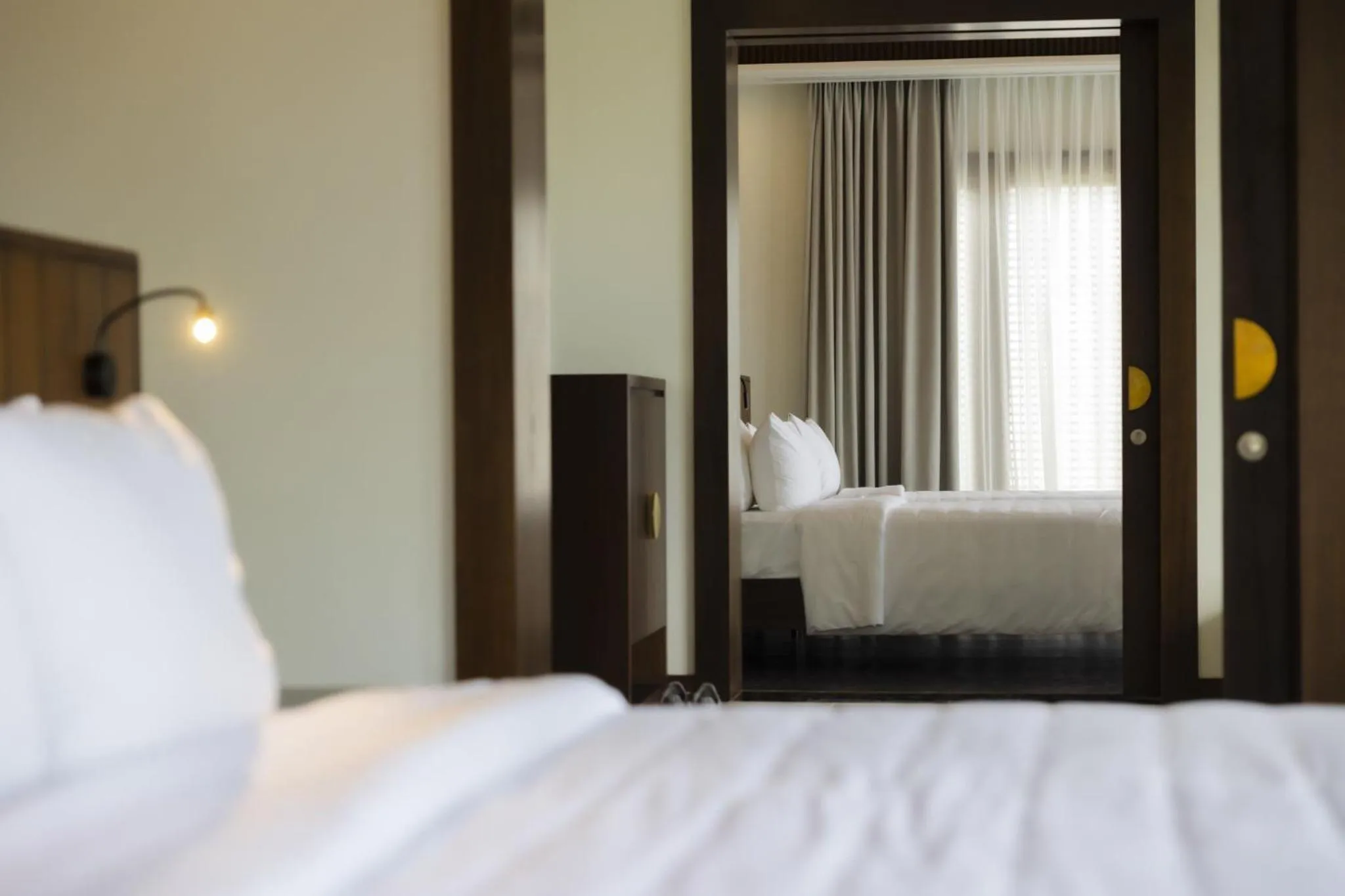 Bedroom, Bed in Hoan My Resort - Ninh Chu