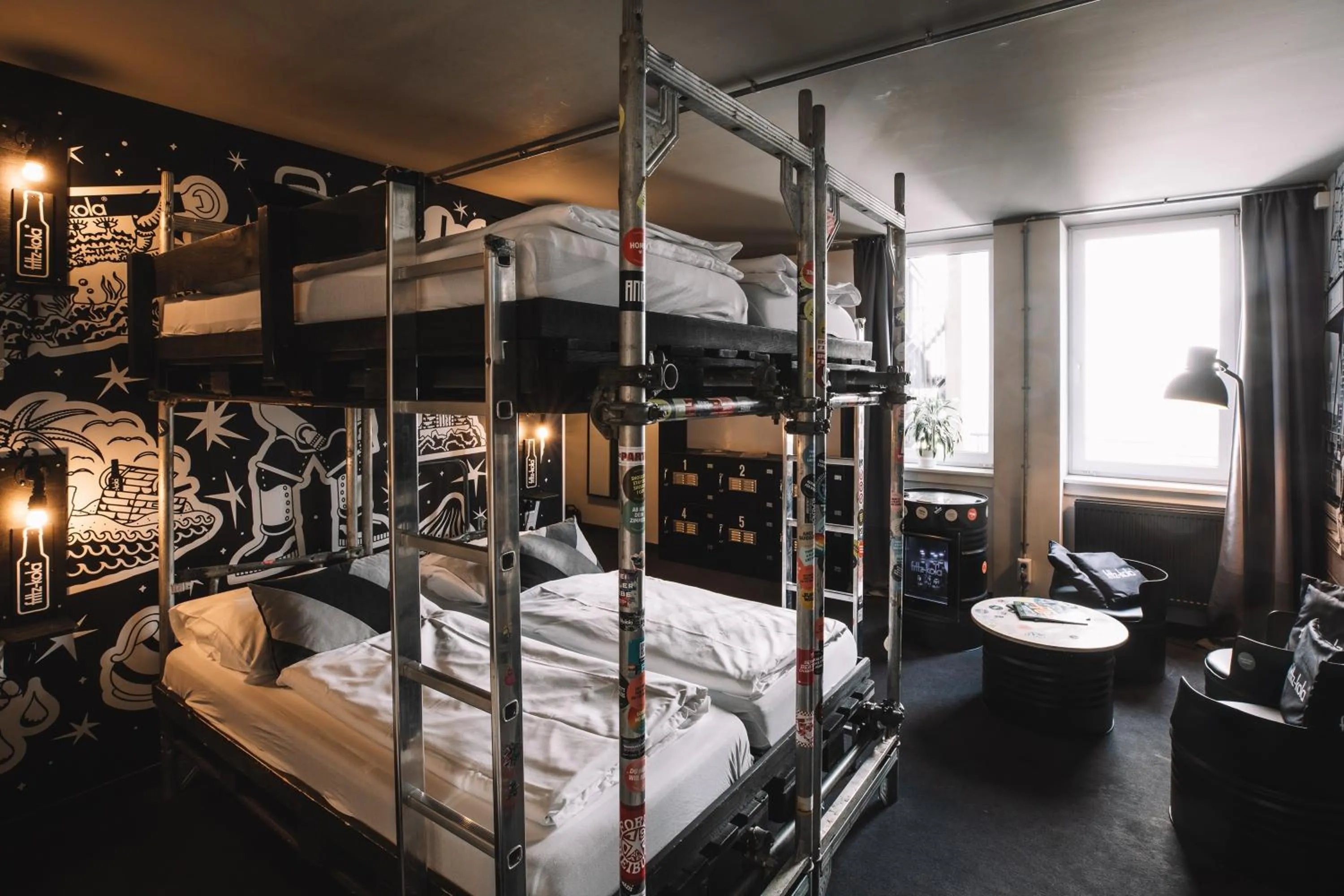 Bed in Superbude Hamburg St Georg