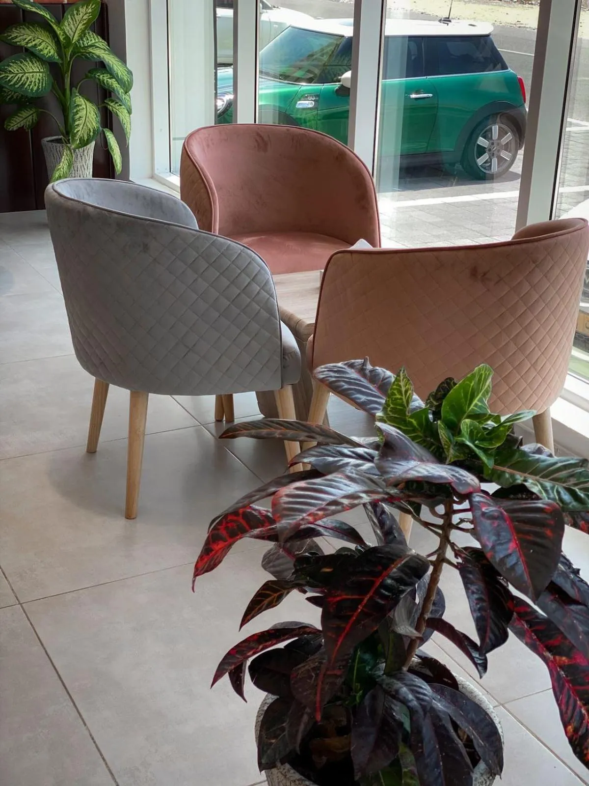 Seating area in Sama Muscat Hotel