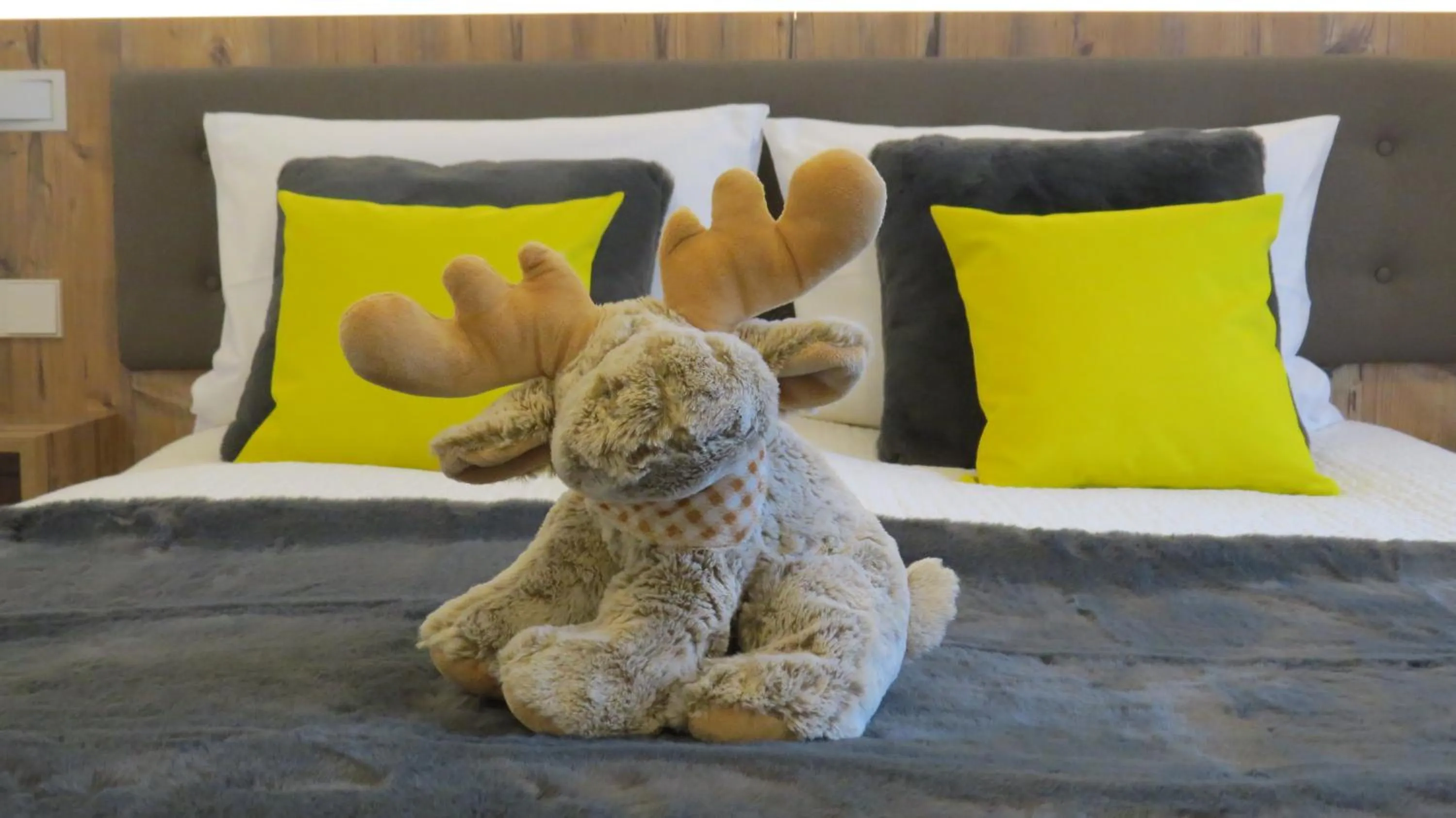 Bed in Hotel Drei Morgen