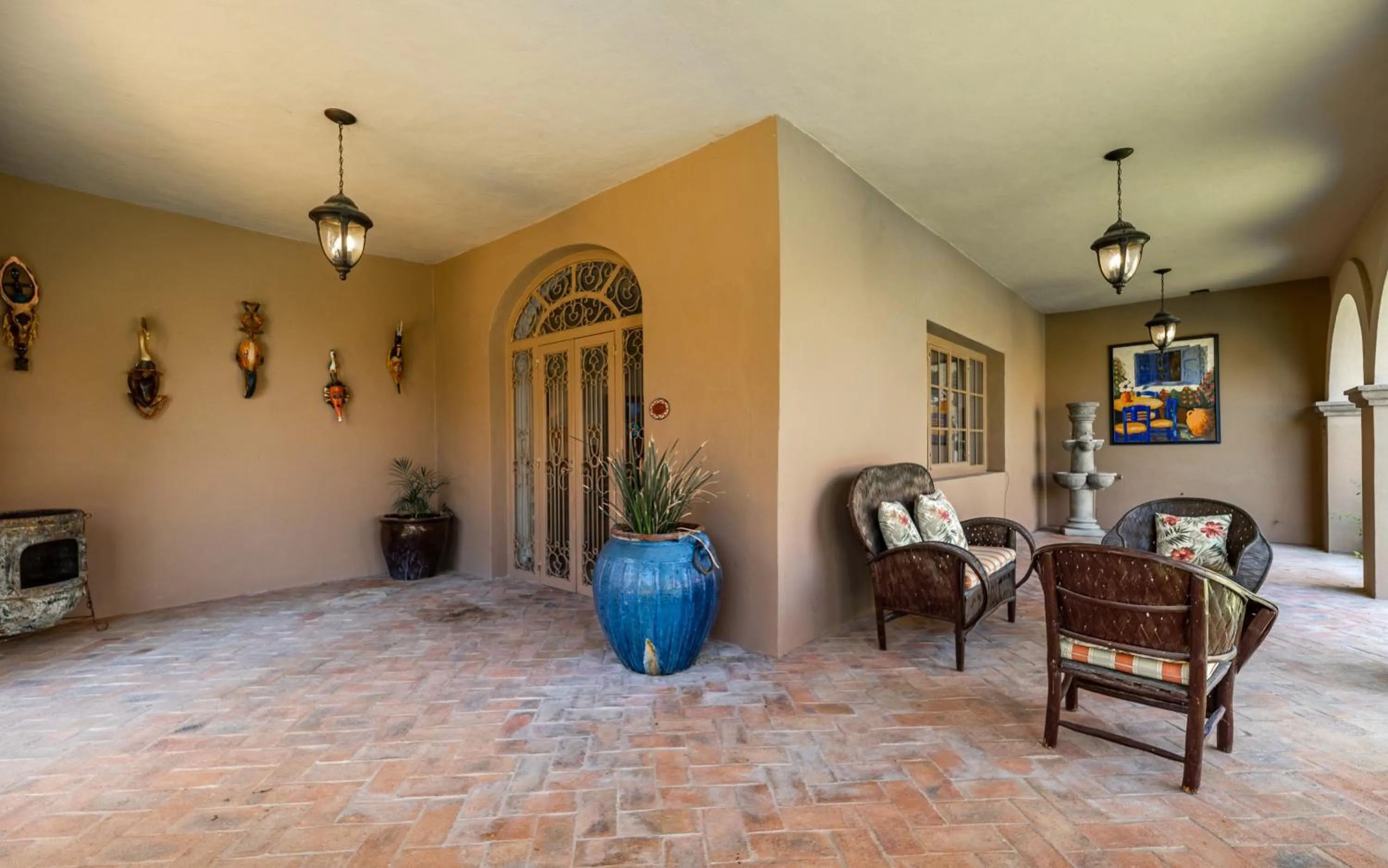 Patio in Casa Las Palmas, San Miguel de Allende