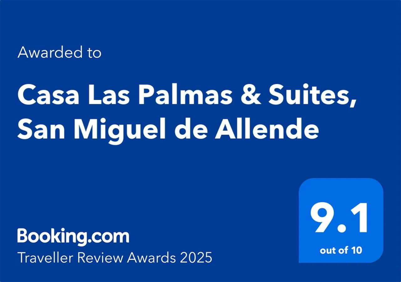 Logo/Certificate/Sign in Casa Las Palmas, San Miguel de Allende