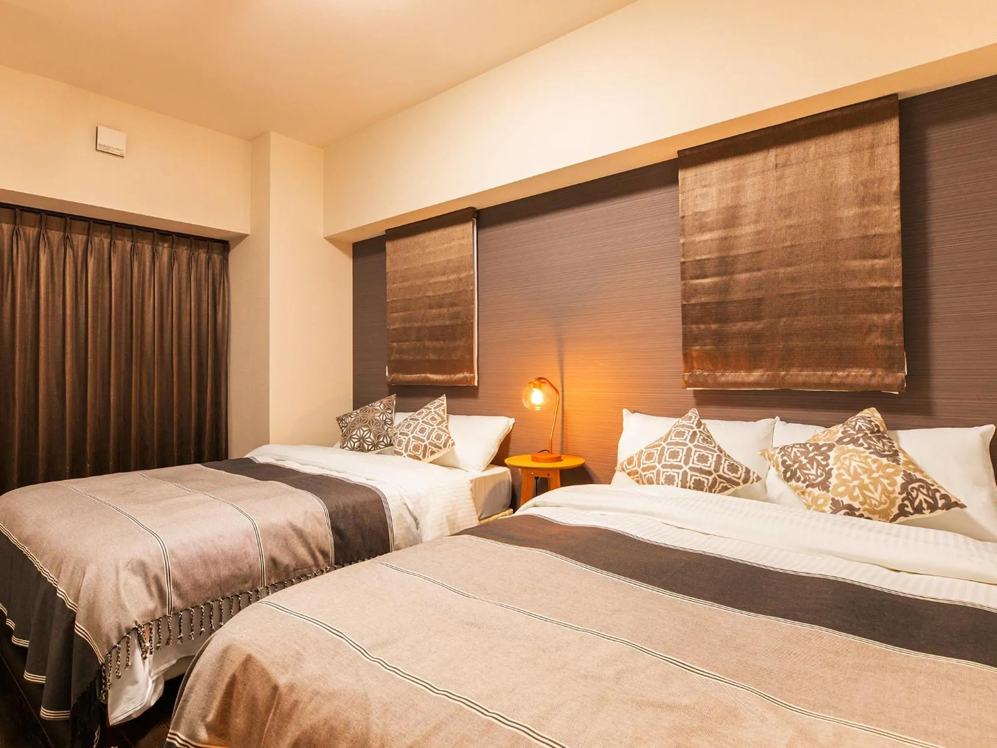 Bed in Rizo Zaizen Hotel