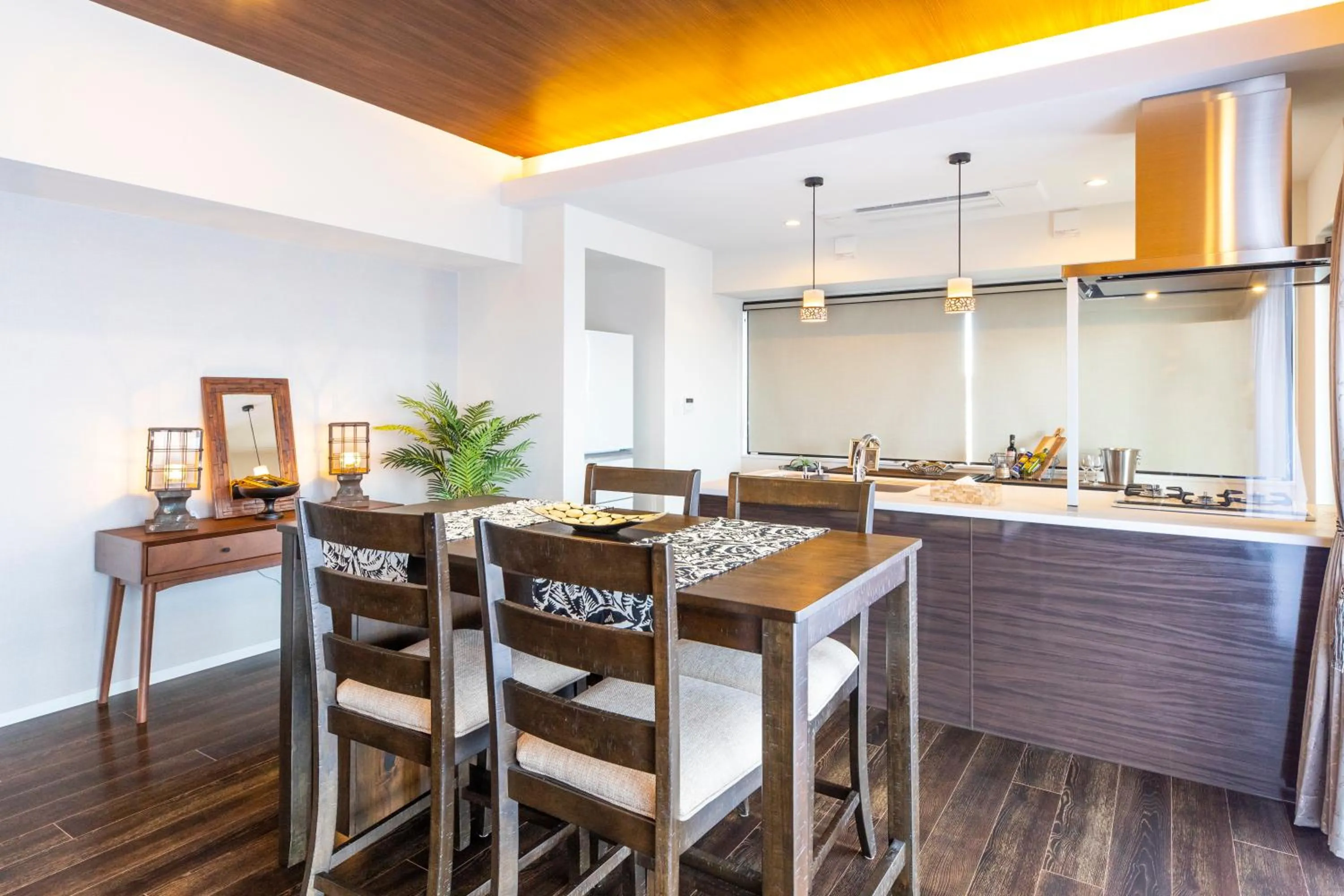 Kitchen or kitchenette in Rizo Zaizen Hotel