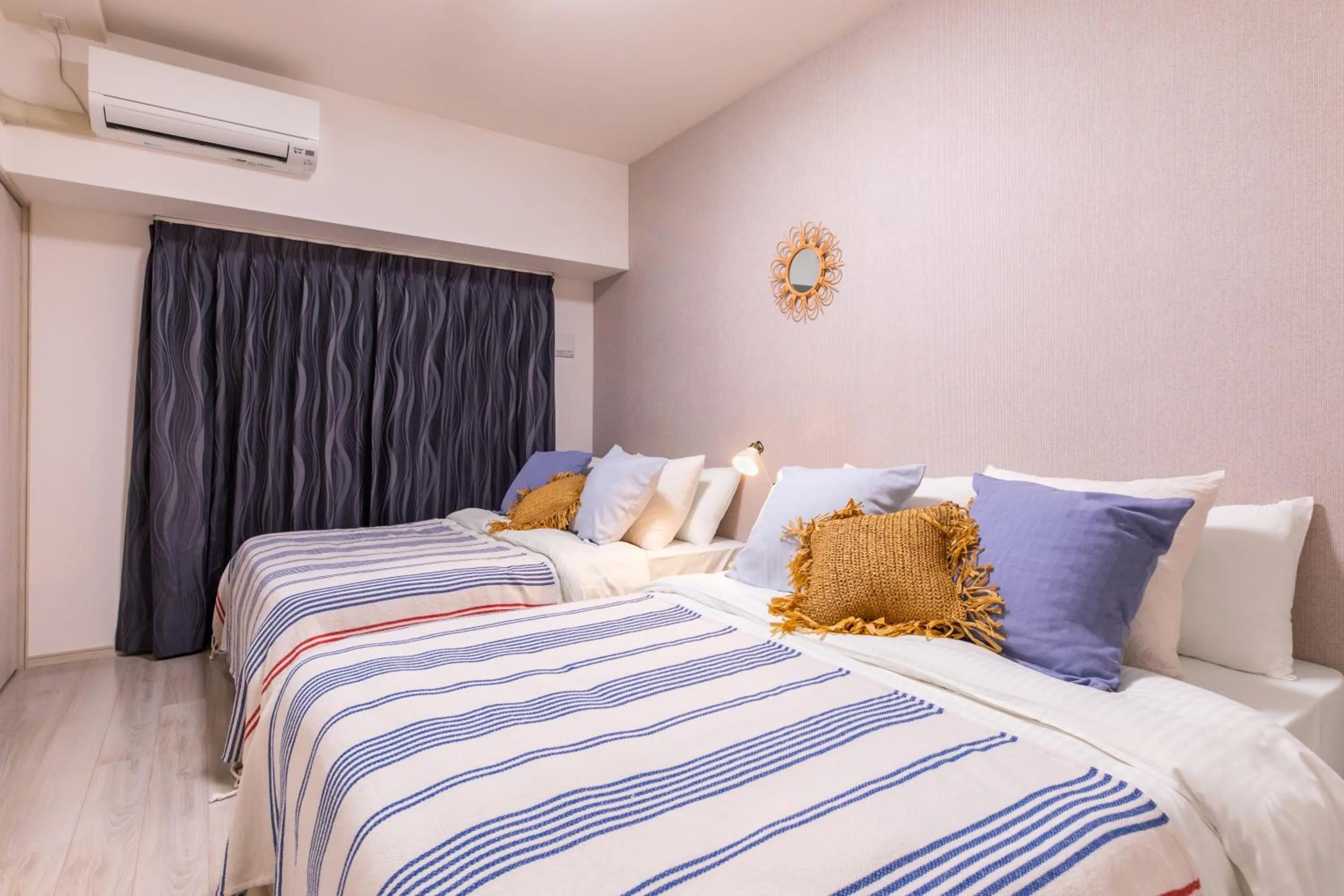 Bed in Rizo Zaizen Hotel