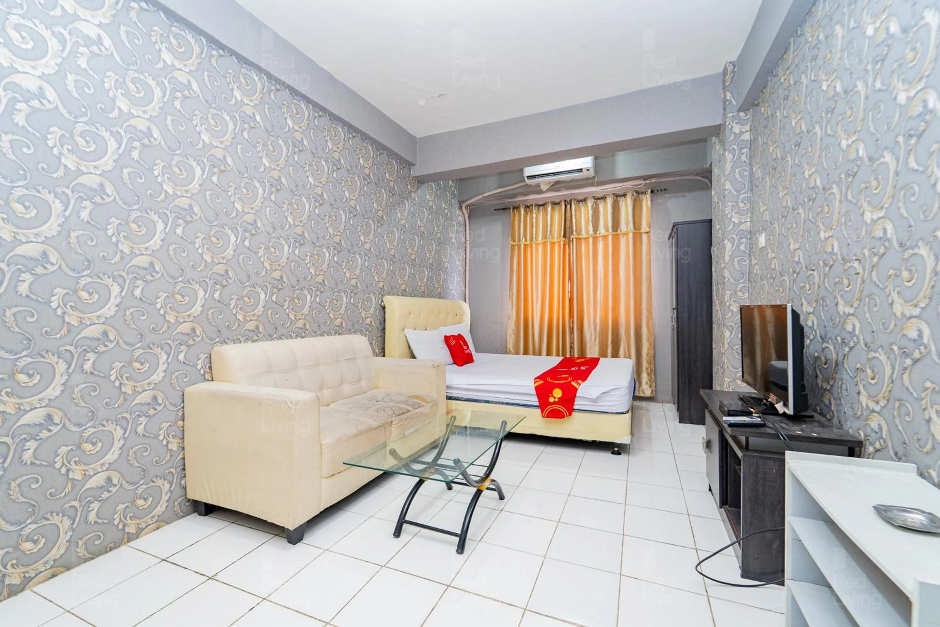 Bedroom in Apartemen City Park - Rendy Room Tower H18