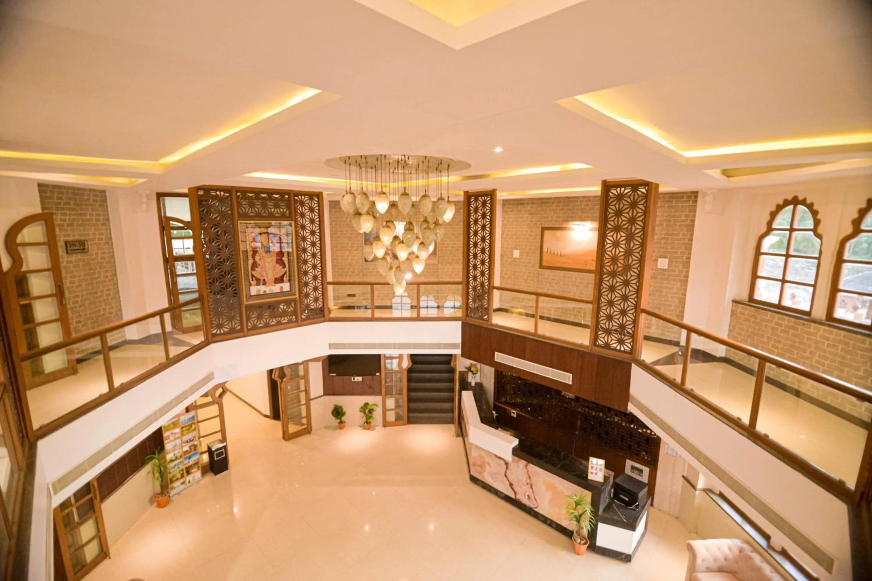 Lobby or reception in Gold Nest Rubystone Heritage