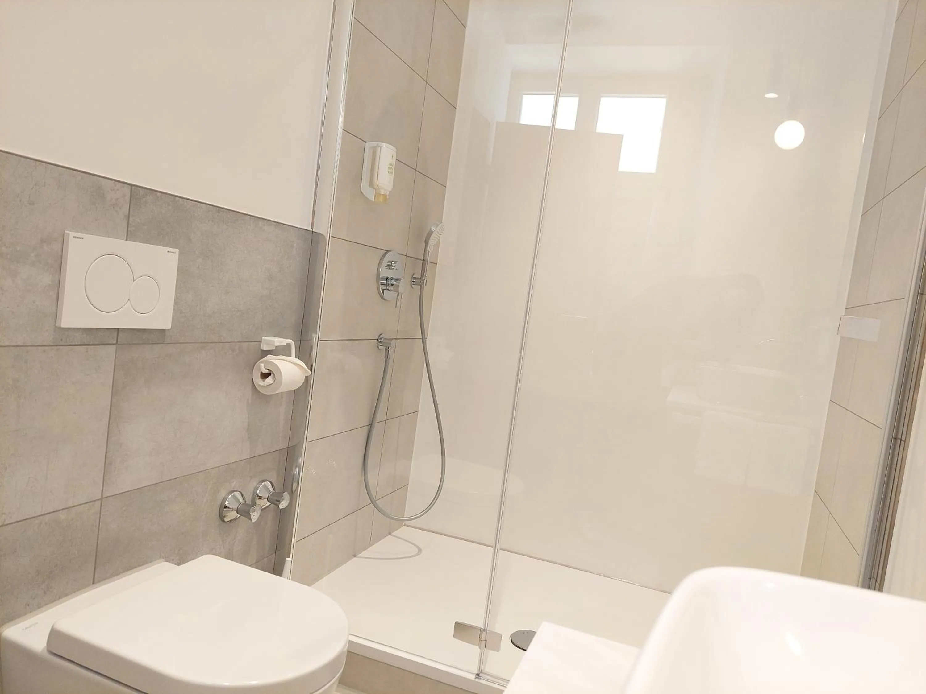 Toilet in Flair Hotel zum Schiff