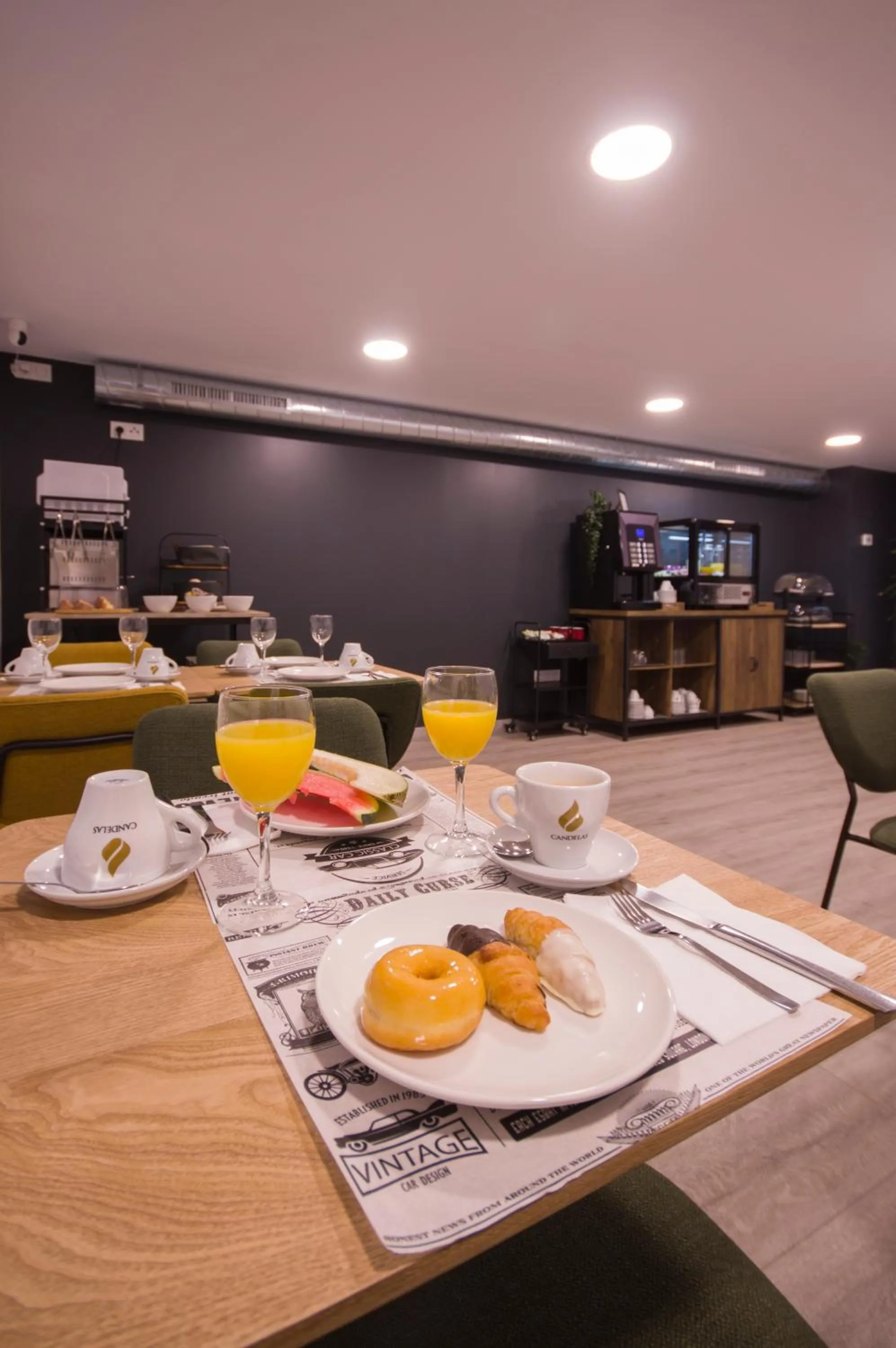 Breakfast in U-Hotel Darío Lugo