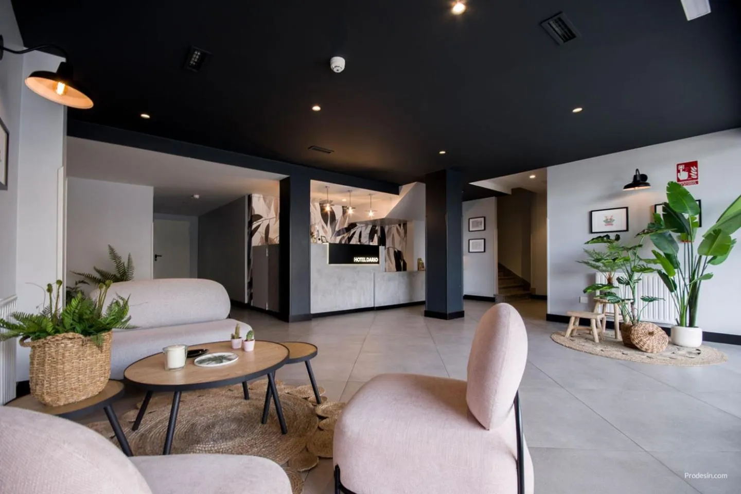 Lobby or reception in U-Hotel Darío Lugo