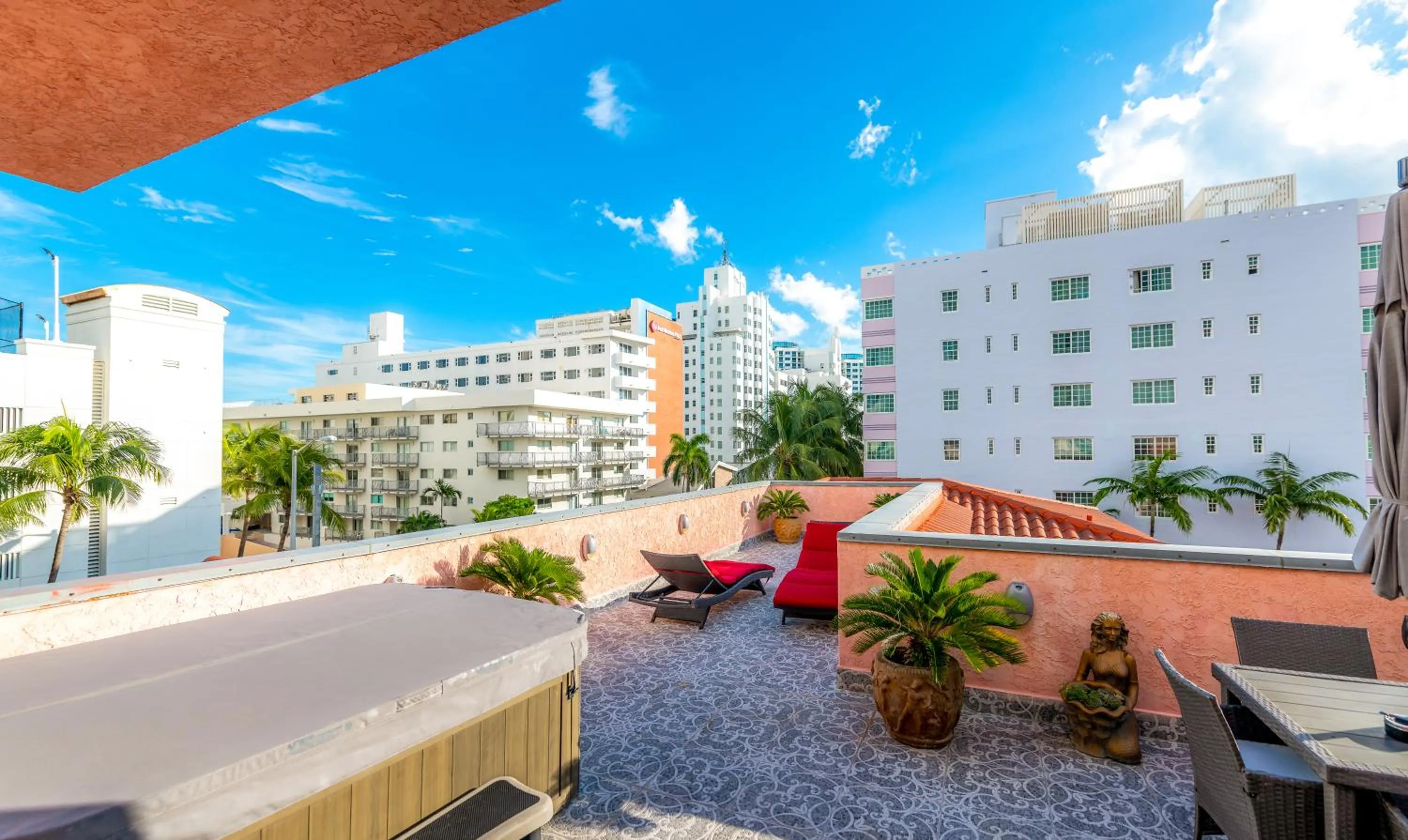 Balcony/Terrace in Secret Garden Miami Beach