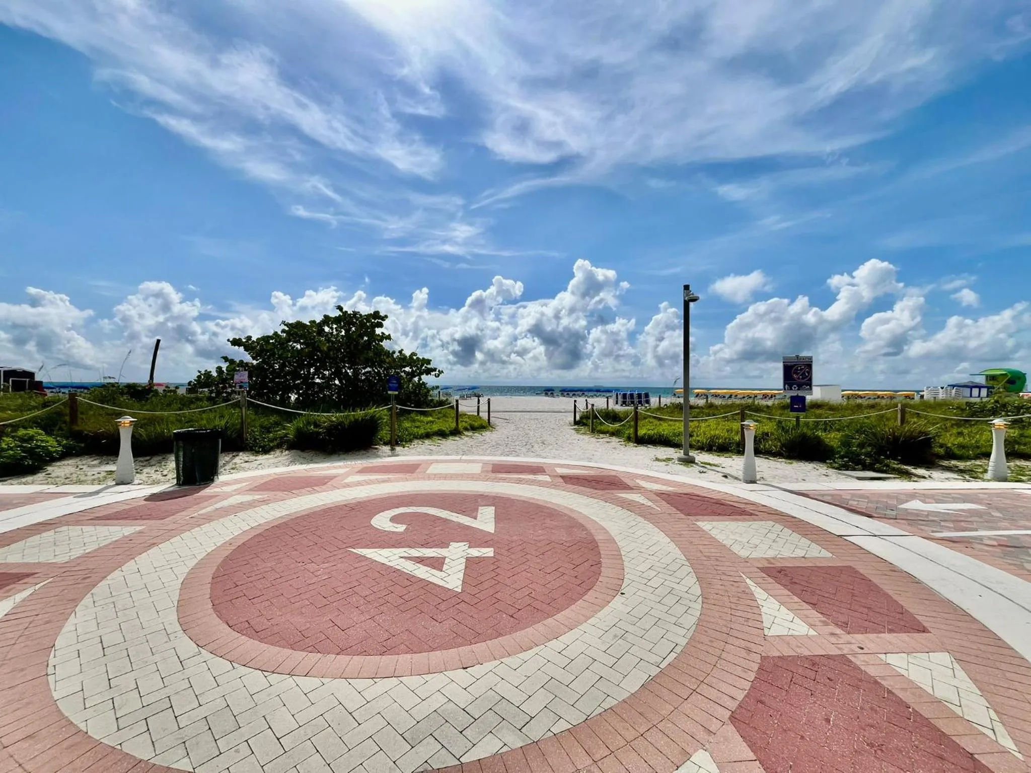 Beach in Secret Garden Miami Beach