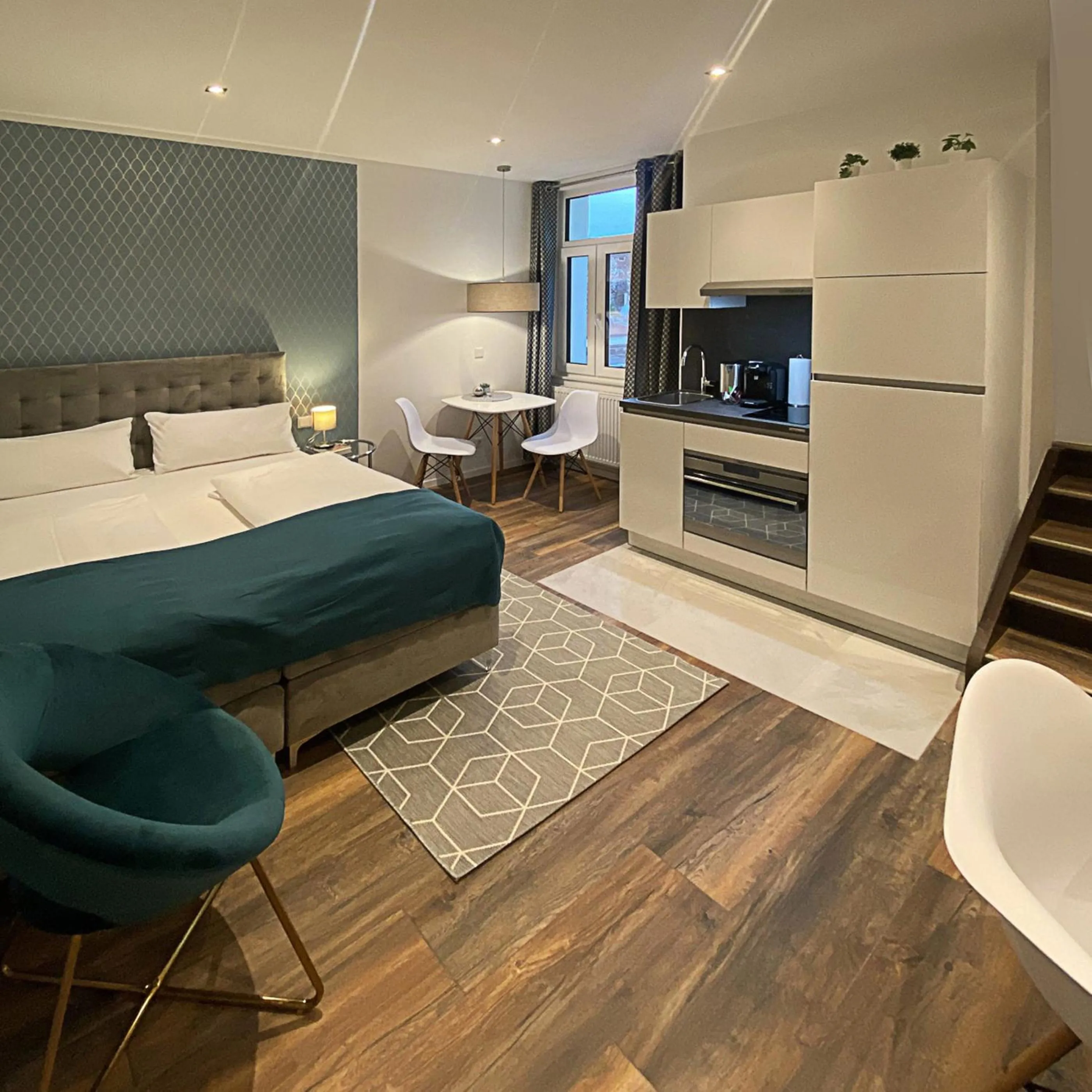 Photo of the whole room, Bed in Nurban Apartments Oldtown