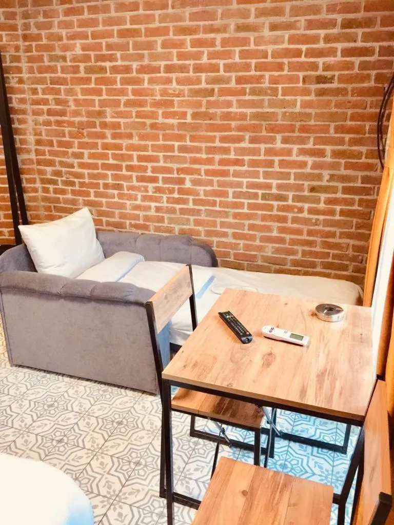 Seating area in Gen Suites Cibali