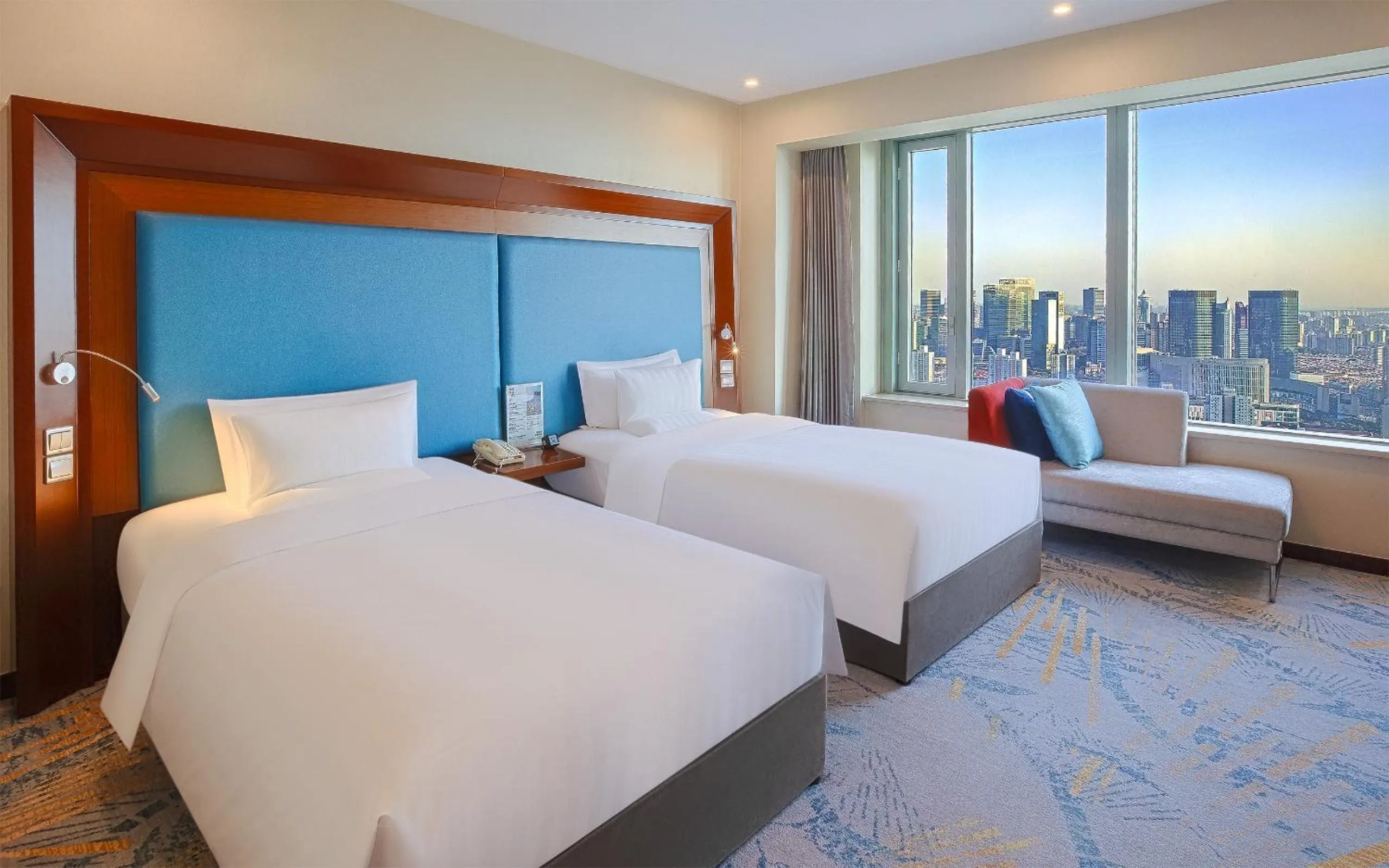 Bed in Novotel Atlantis Shanghai