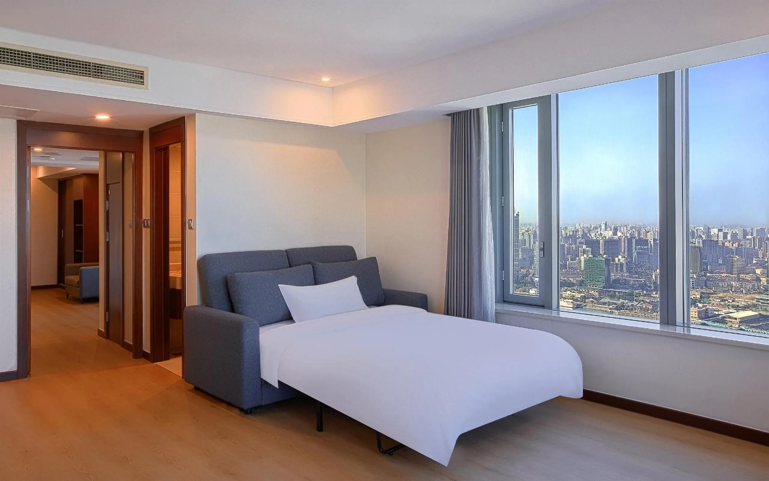 Bed in Novotel Atlantis Shanghai