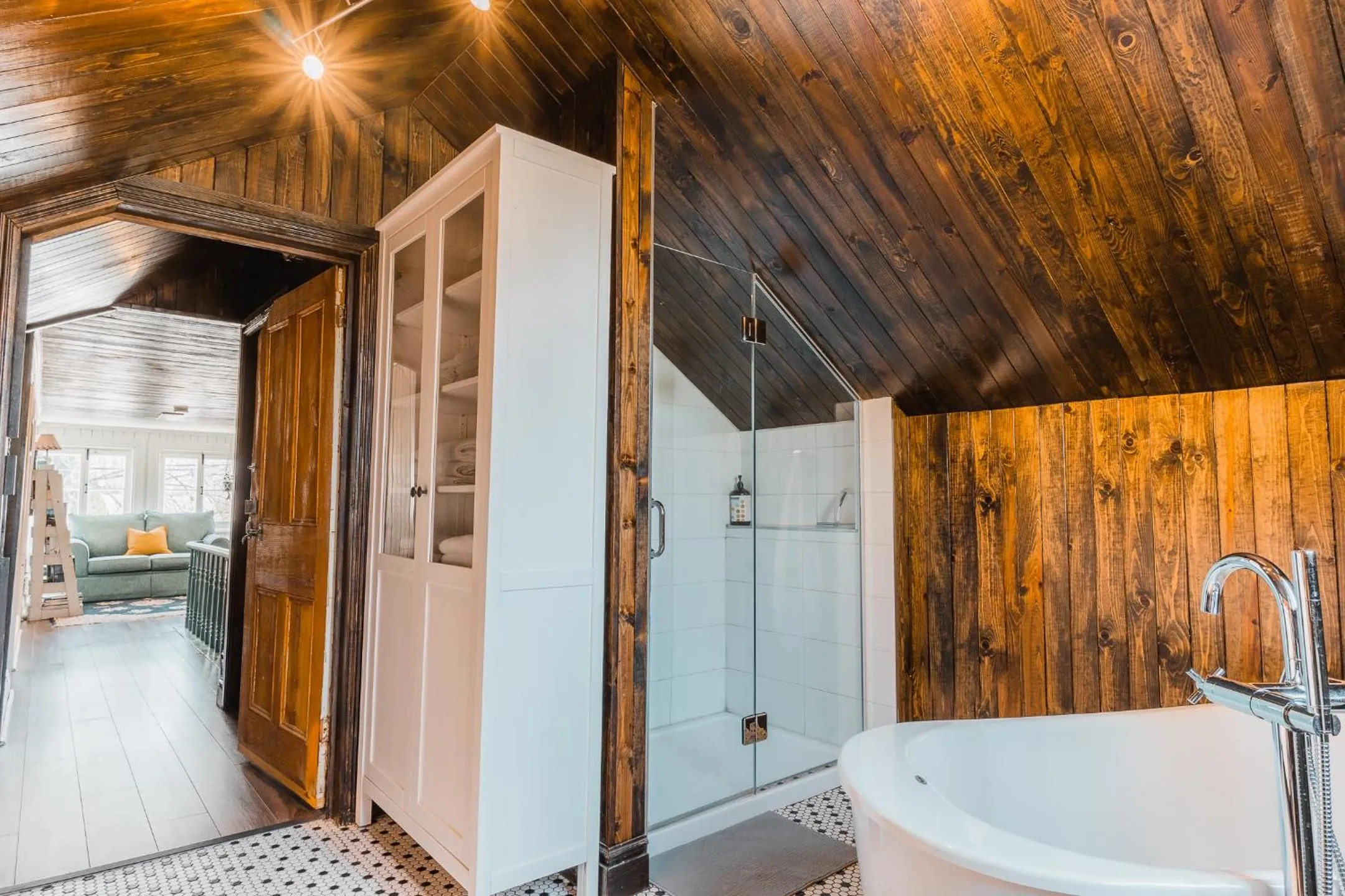 Bathroom in Auberge de l'Ouest