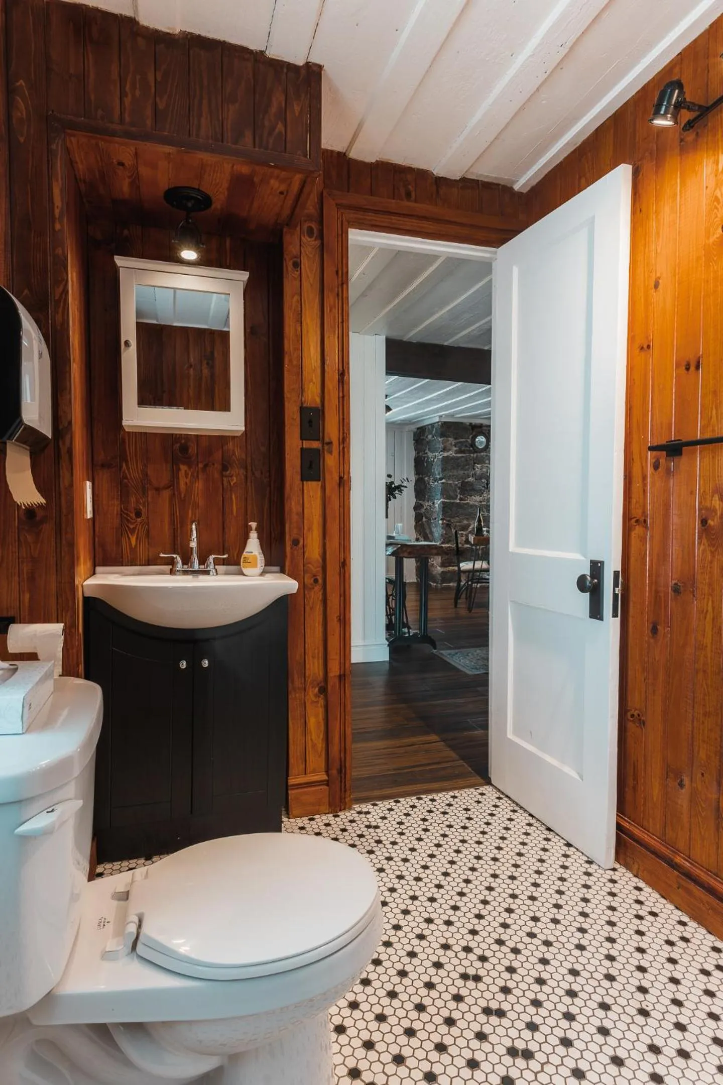 Bathroom in Auberge de l'Ouest