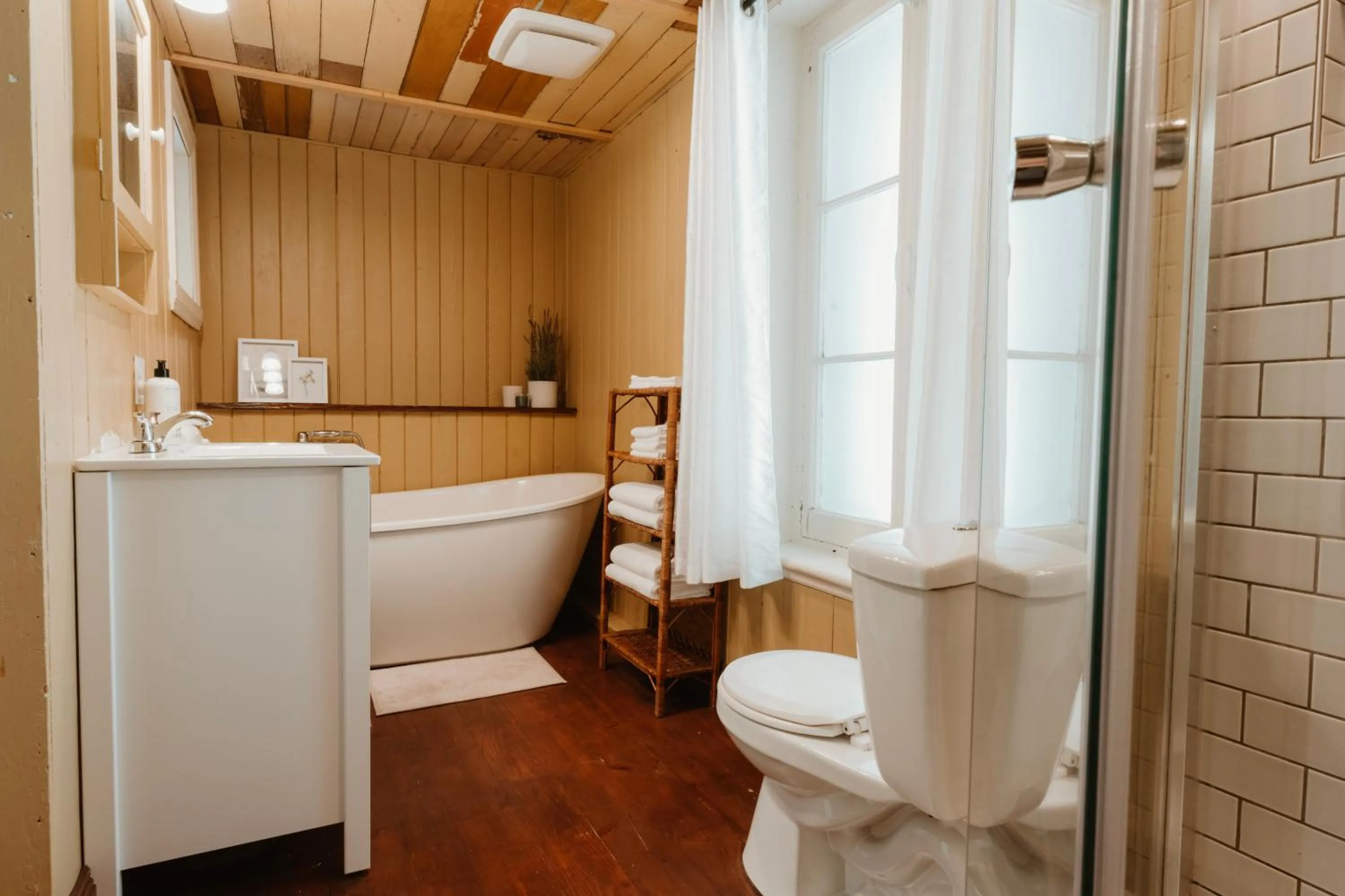 Bathroom in Auberge de l'Ouest