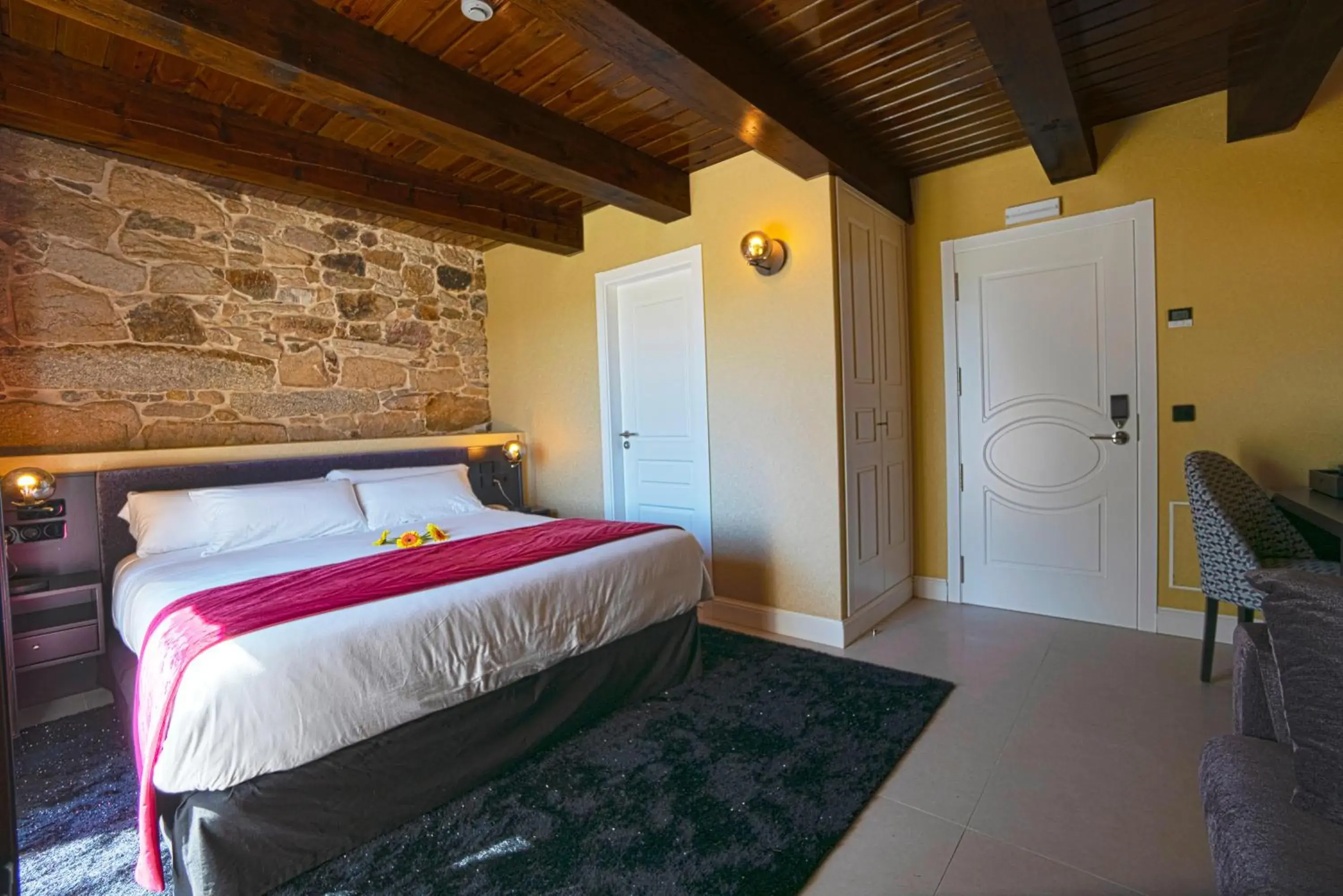 Superior Double or Twin Room with Terrace in Hotel As Torres da Hermida Superior Double or Twin Room with Terrace in Hotel As Torres da Hermida